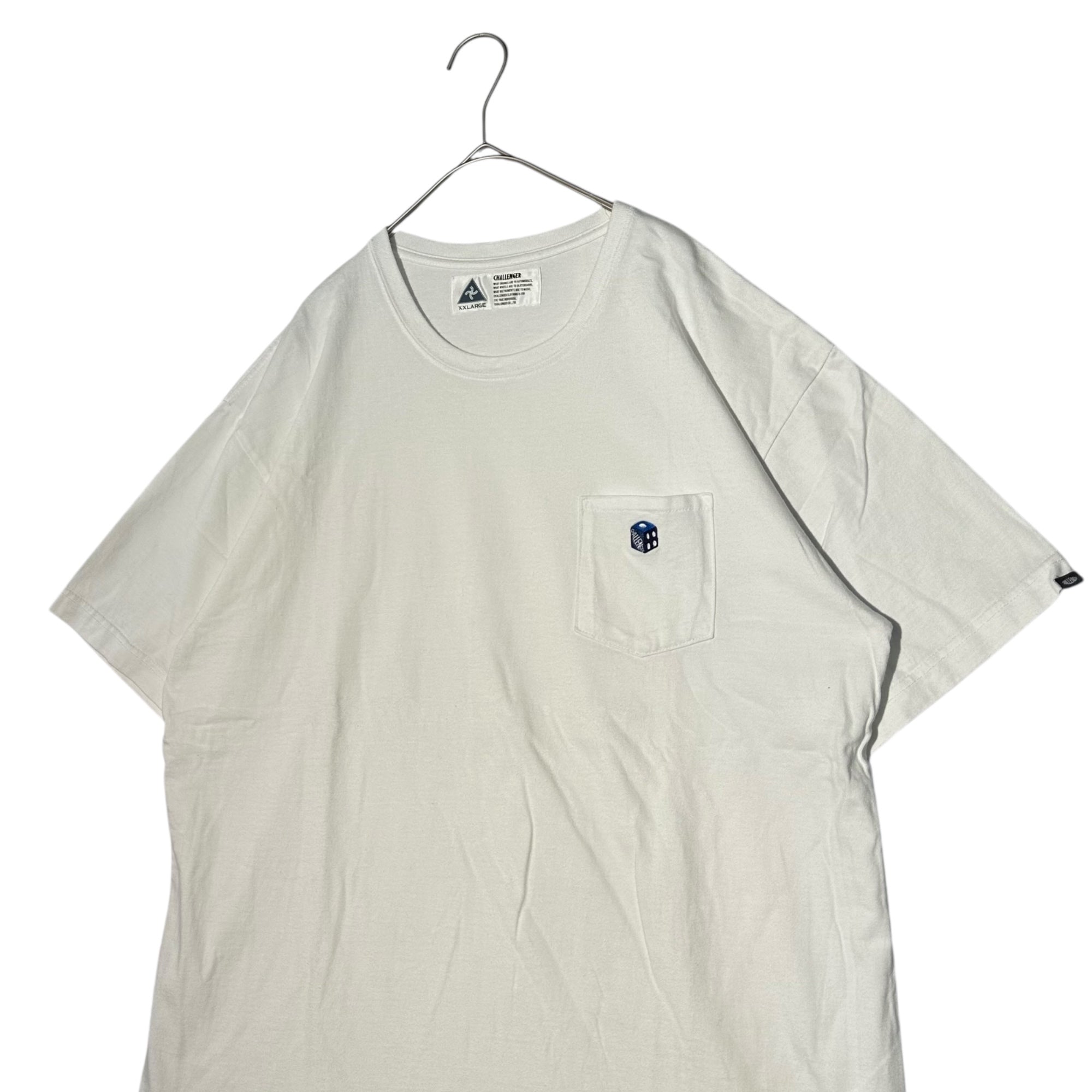 CHALLENGER(チャレンジャー) DICE TEE -white ダイス Tシャツ CLG-TS 022-005 XXL ホワイト サイコロ