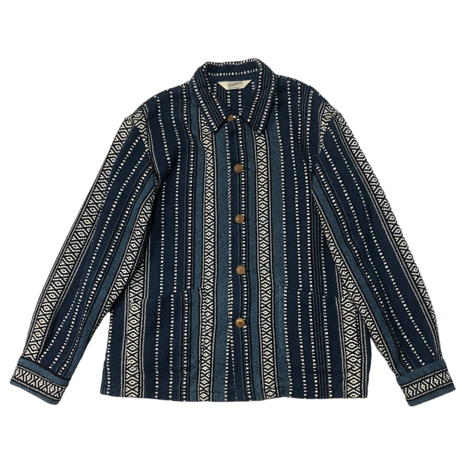 TENDERLOIN(テンダーロイン) NATIVE JACKET ネイティブ ジャケット 本店限定 メキシカン S ブルー
