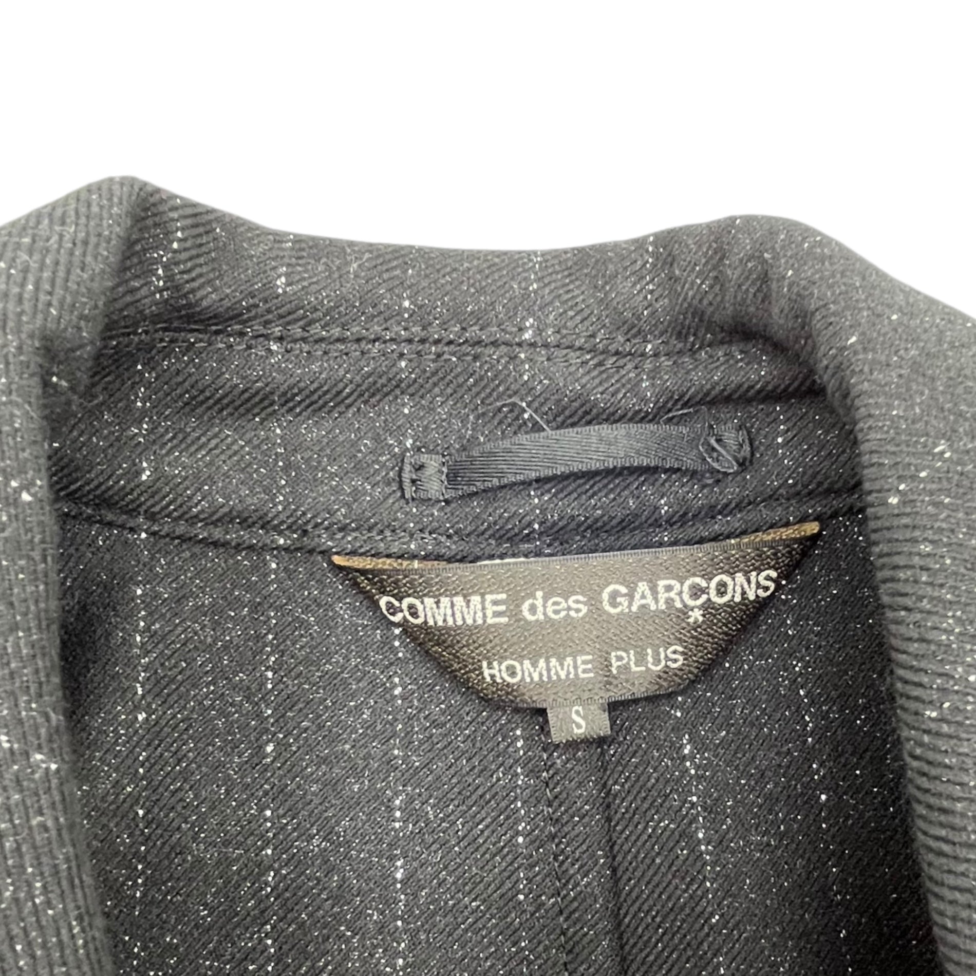 COMME des GARCONS HOMME PLUS(コムデギャルソンオムプリュス) 21AW PU Layered Coat ポリウレタン レイヤード コート PH-C009 S ブラック×クリア AD2021 DARKROOM期