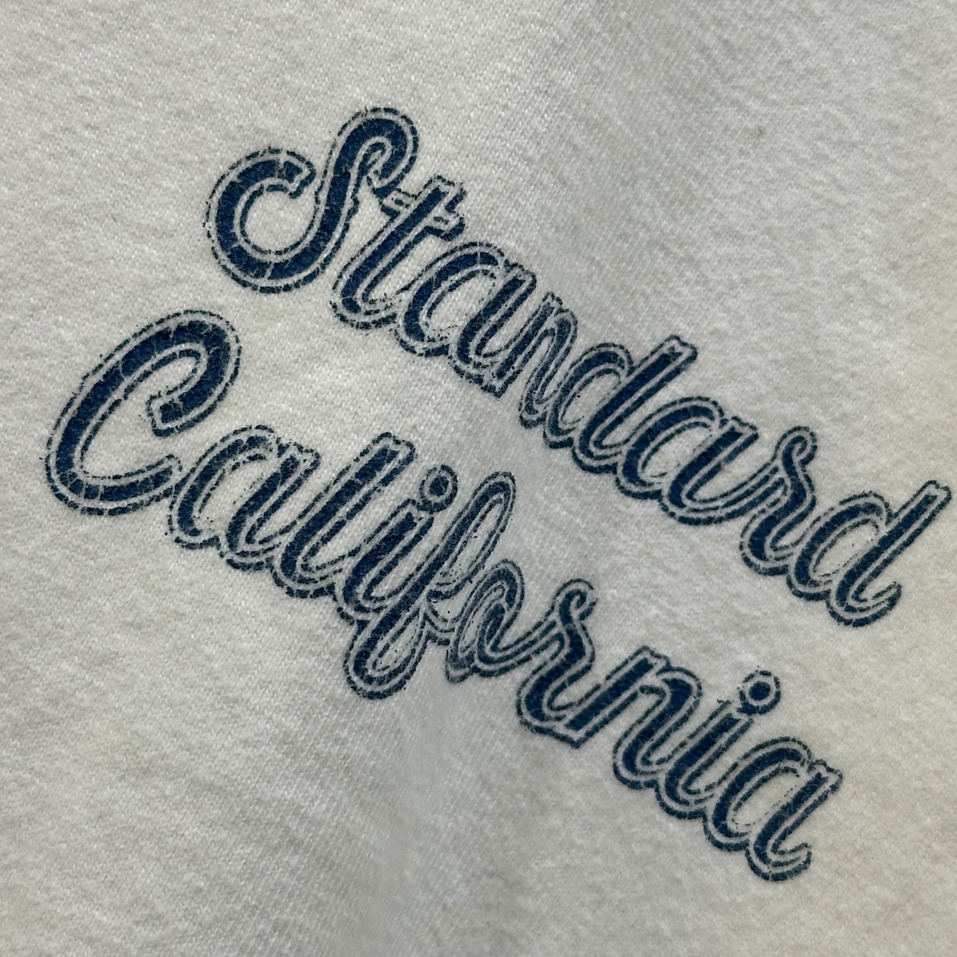 STANDARD CALIFORNIA(スタンダードカリフォルニア) SD Heavyweight Modern Twist Signs Logo T ロゴ 半袖 Tシャツ L ホワイト