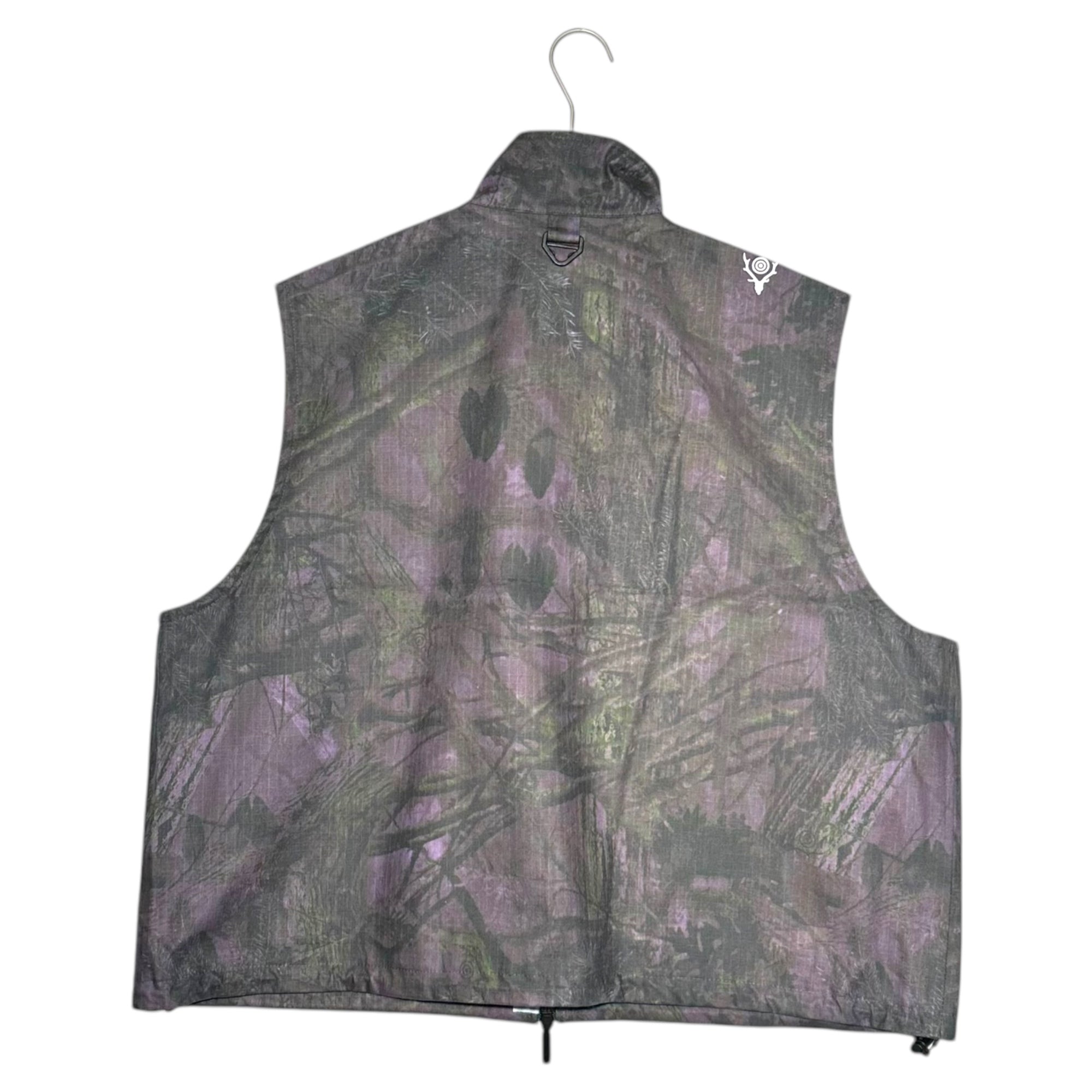South2 West8 S2W8(サウス2ウエスト8) 22SS River Trek Over Vest リバー トレック オーバー ベスト KP769 M パープル×ブラック ツリーカモ