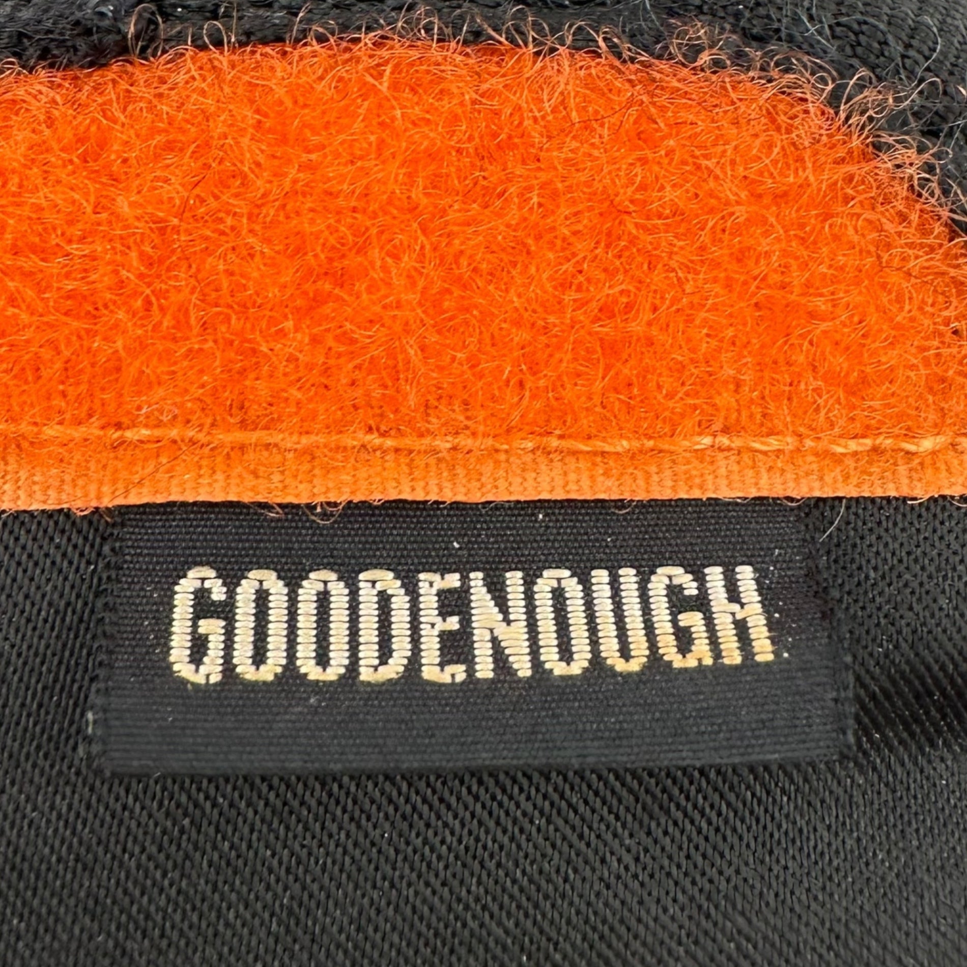 HEAD PORTER×GOODENOUGH(ヘッドポーター×グッドイナフ) 90’s TANKER WALLET タンカー ウォレット ブラック 90年代 2つ折り財布 コラボ