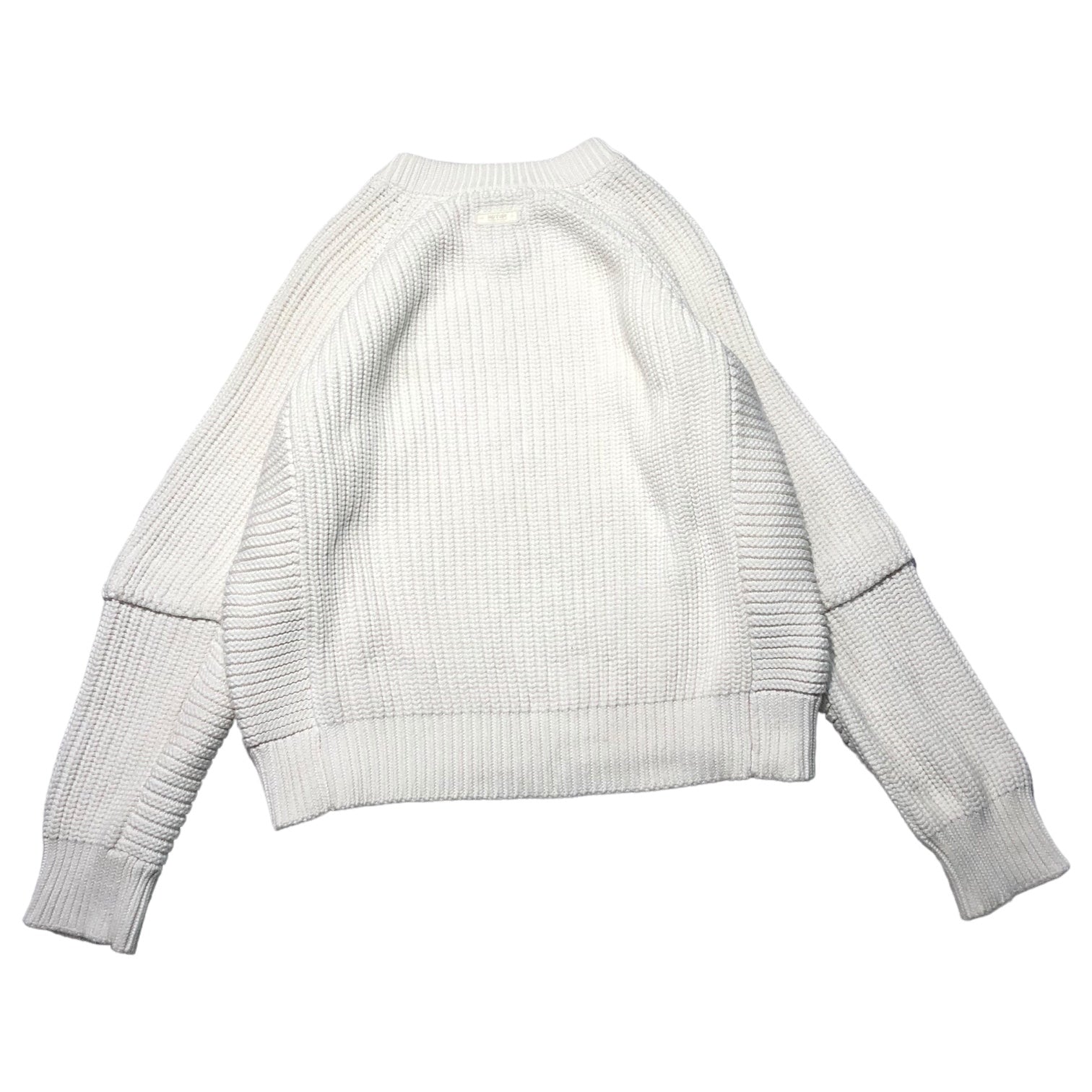 EYTYS(エイティーズ) Kore Sweater Vネック ドッキング ニット MEN L ホワイト セーター