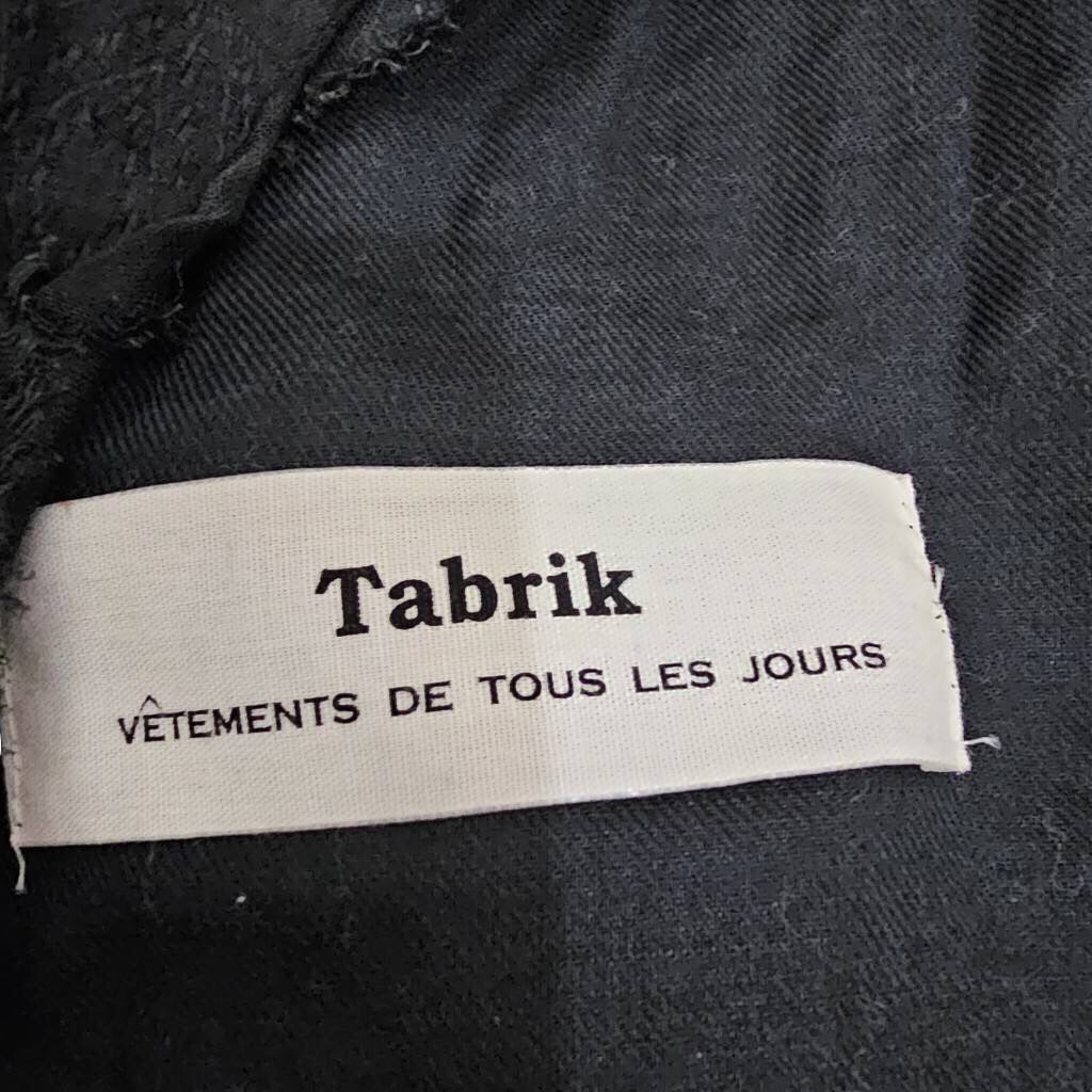 Tabrik(タブリク) リネンシルクノースリーブワンピース SIZE FREE マスタード×ブラック