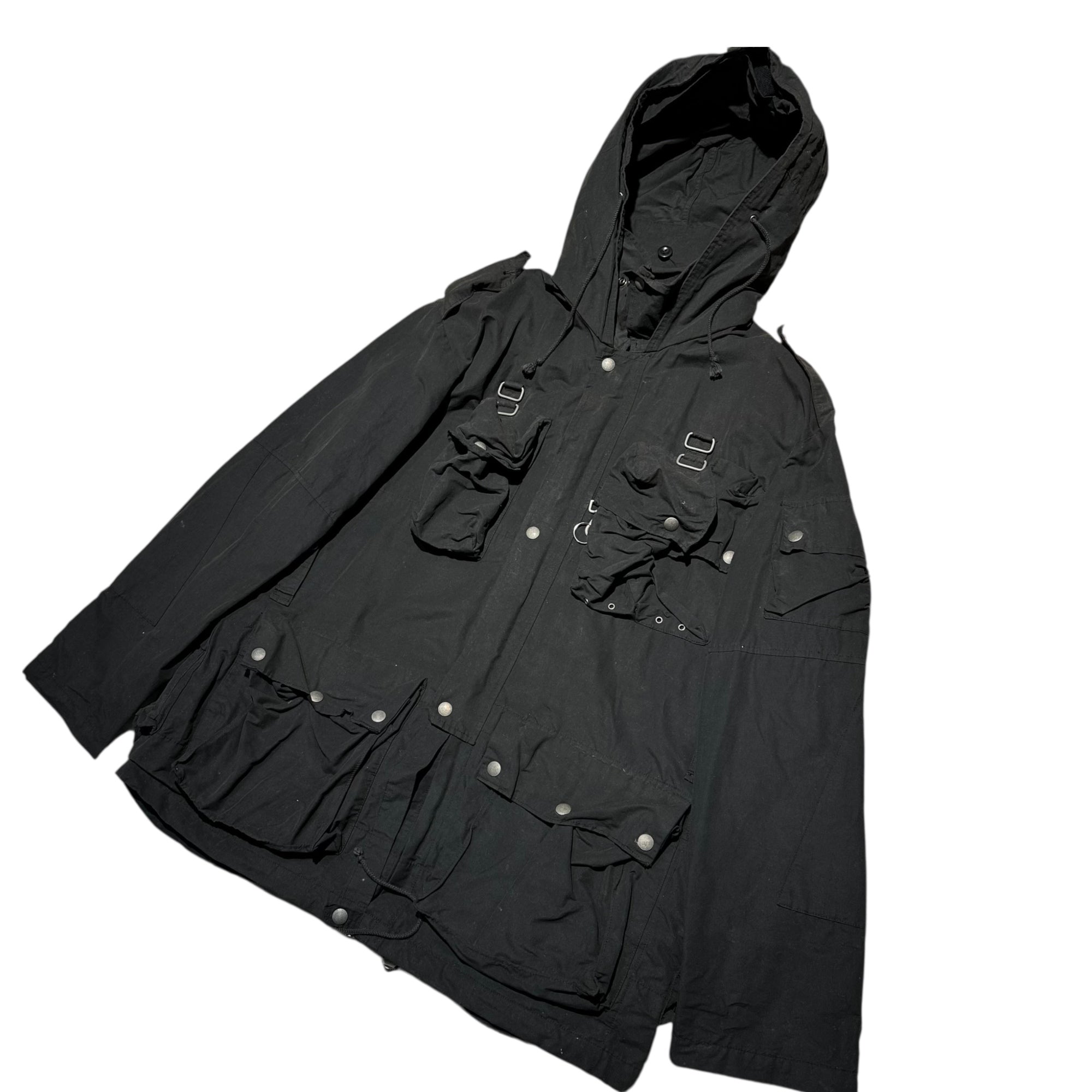 POLO RALPH LAUREN(ポロラルフローレン) 90’s M-60 Swiss Military Sampling jacket スイス軍 サンプリング アルペンカモ マウンテンパーカー JR-RL-CS3820 LL ブラック 90年代 ヴィンテージ ミリタリー ジャケット