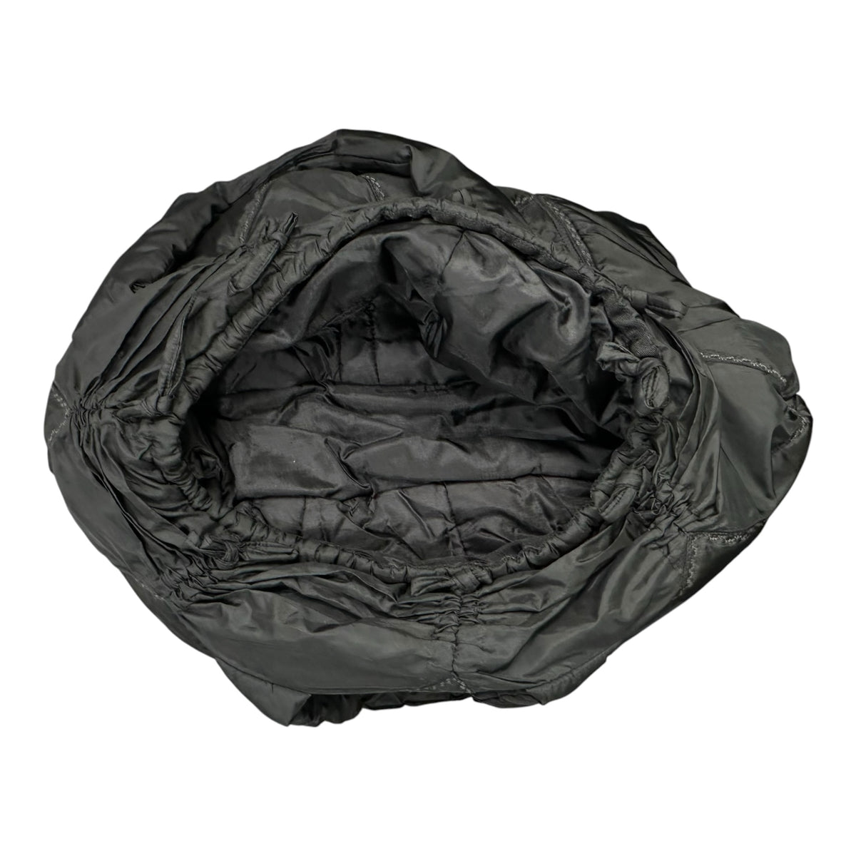 MARITHE FRANCOIS GIRBAUD(マリテフランソワジルボー) Stitched Padded Handbag ステッチ 中綿 ハンドバッグ F7-B064 ブラック