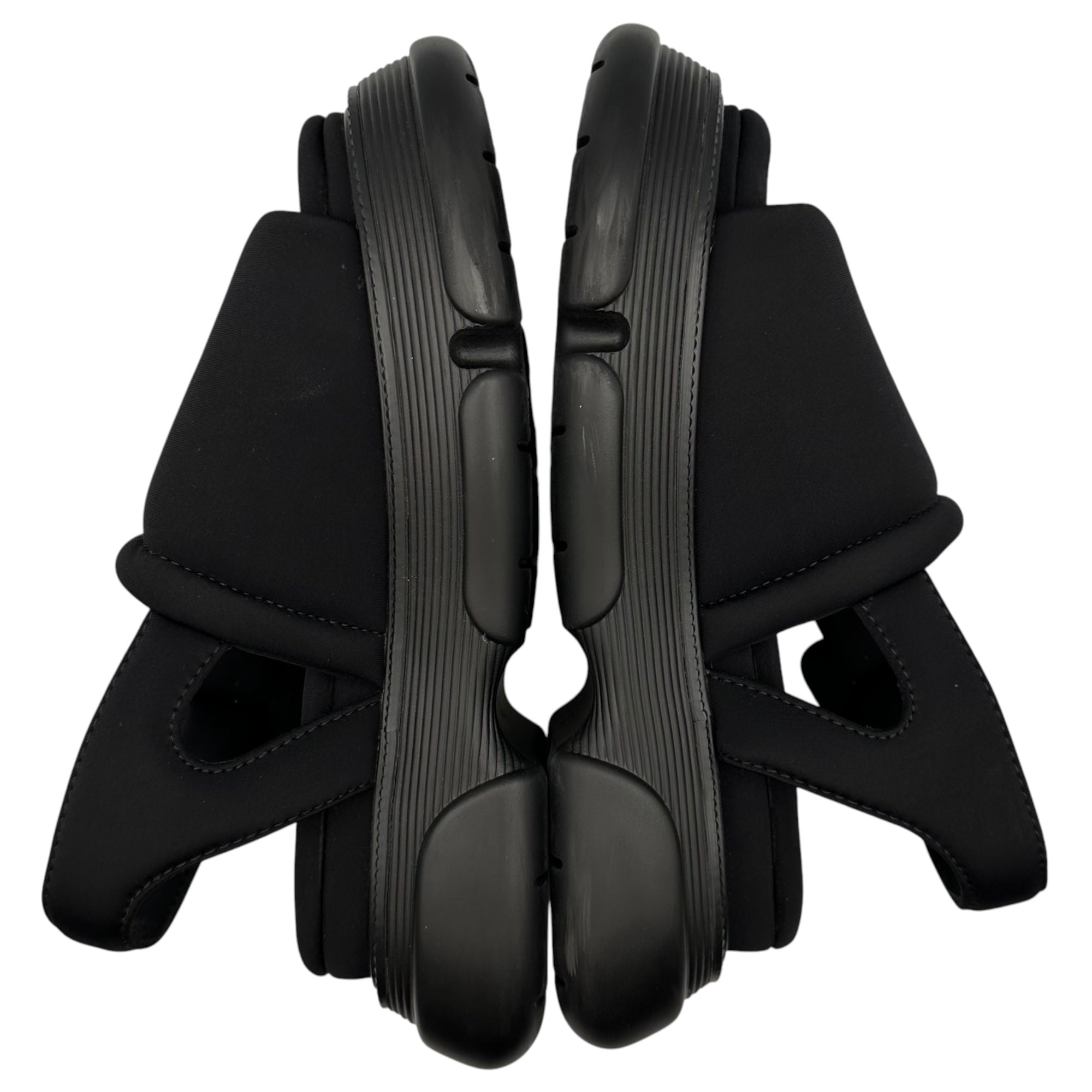 ENFOLD(エンフォルド) FLOAT-SOLE SANDALS フロートソールサンダル 300FA255-0300 38(24cm程度) ブラック