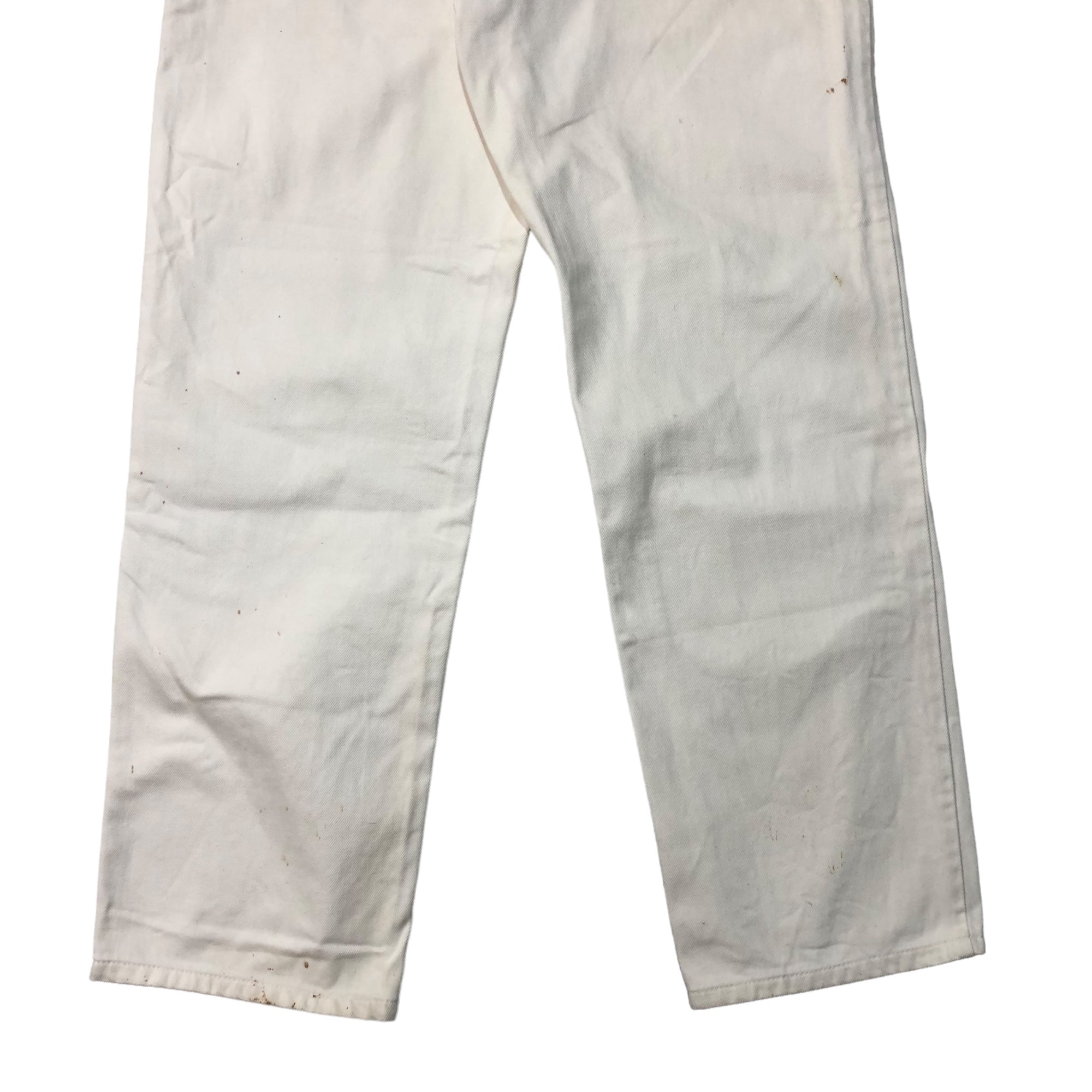 Levi's(リーバイス) 80's straight white denim pants ストレート ホワイト デニム パンツ 525-03 W34 ホワイト ヴィンテージ 80年代