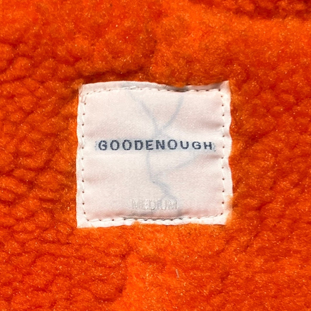 GOODENOUGH(グッドイナフ) 00's vintage luxury orange color duffel coat ラグジュアリーオレンジカラー ダッフルコート 藤原ヒロシ エルメスオマージュアイテム 表記なし(FREE) オレンジ
