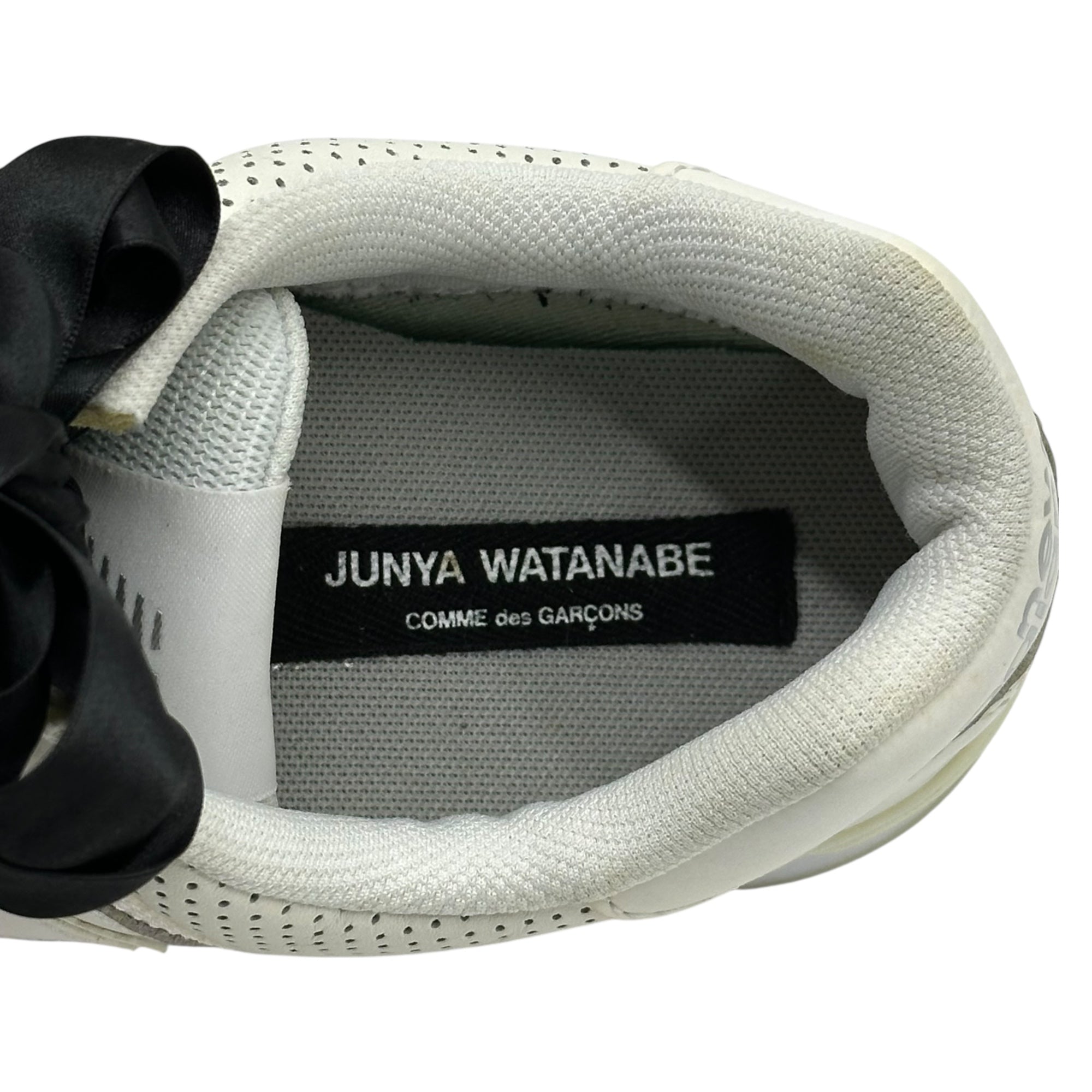 COMME des GARCONS JUNYA WATANABE×NEW BALANCE(コムデギャルソンジュンヤワタナベ×ニューバランス) 18SS ML574DAW Ribbon Lace Low-Cut Sneakers リボン レース ローカット スニーカー ML574DAW 25cm ホワイト コラボ
