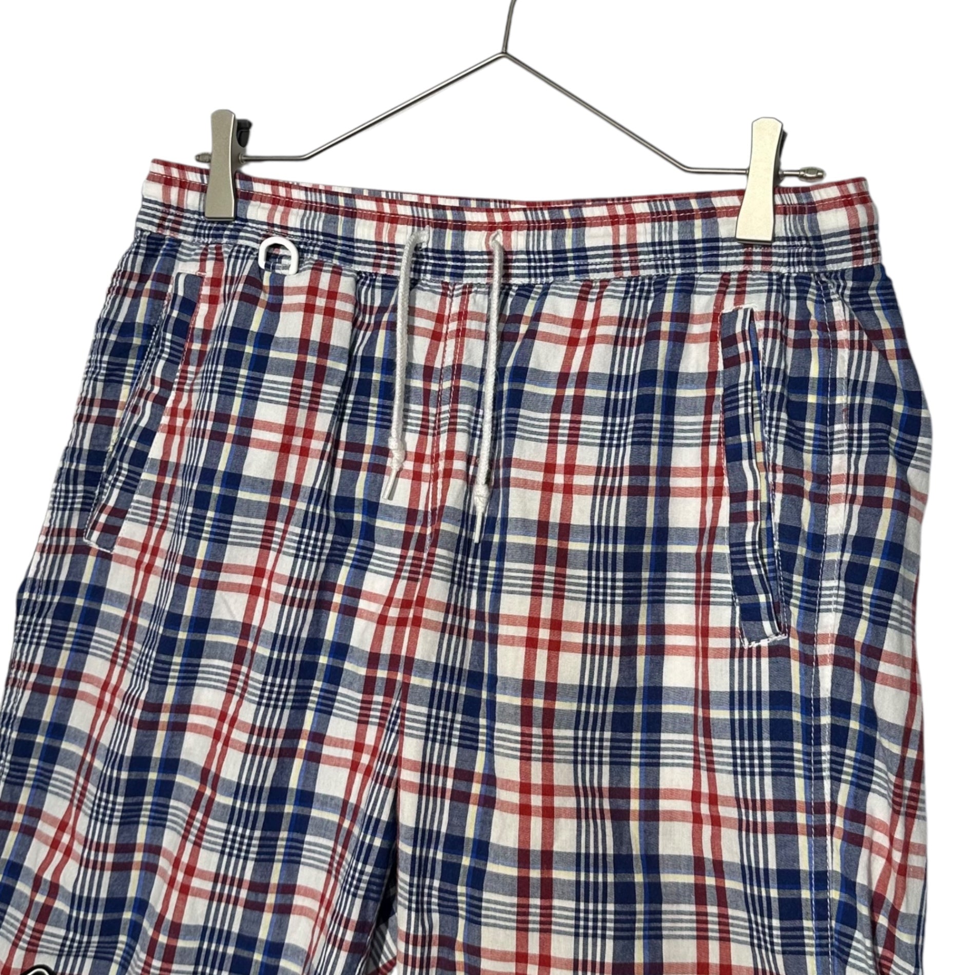 F.C.Real Bristol FCRB(エフシーレアルブリストル) Plaid zip-up and shorts set-up チェック柄 ジップアップ & ショーツ セットアップ 503136-101 M トリコロールカラー