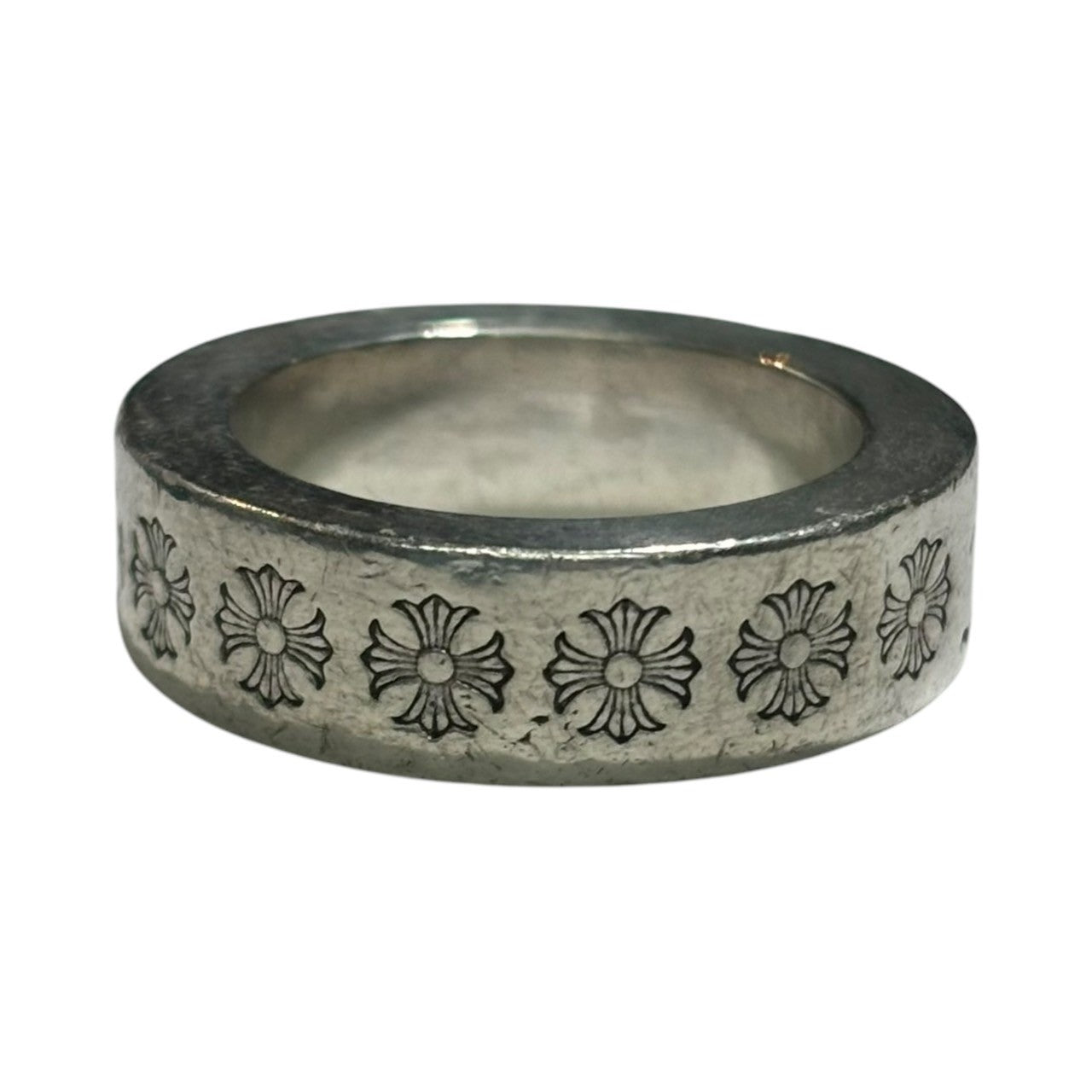 CHROME HEARTS(クロムハーツ) 6mm SPACER FUCKYOU RING スペーサー リング silver 925 9号 重さ:10.2g シルバー