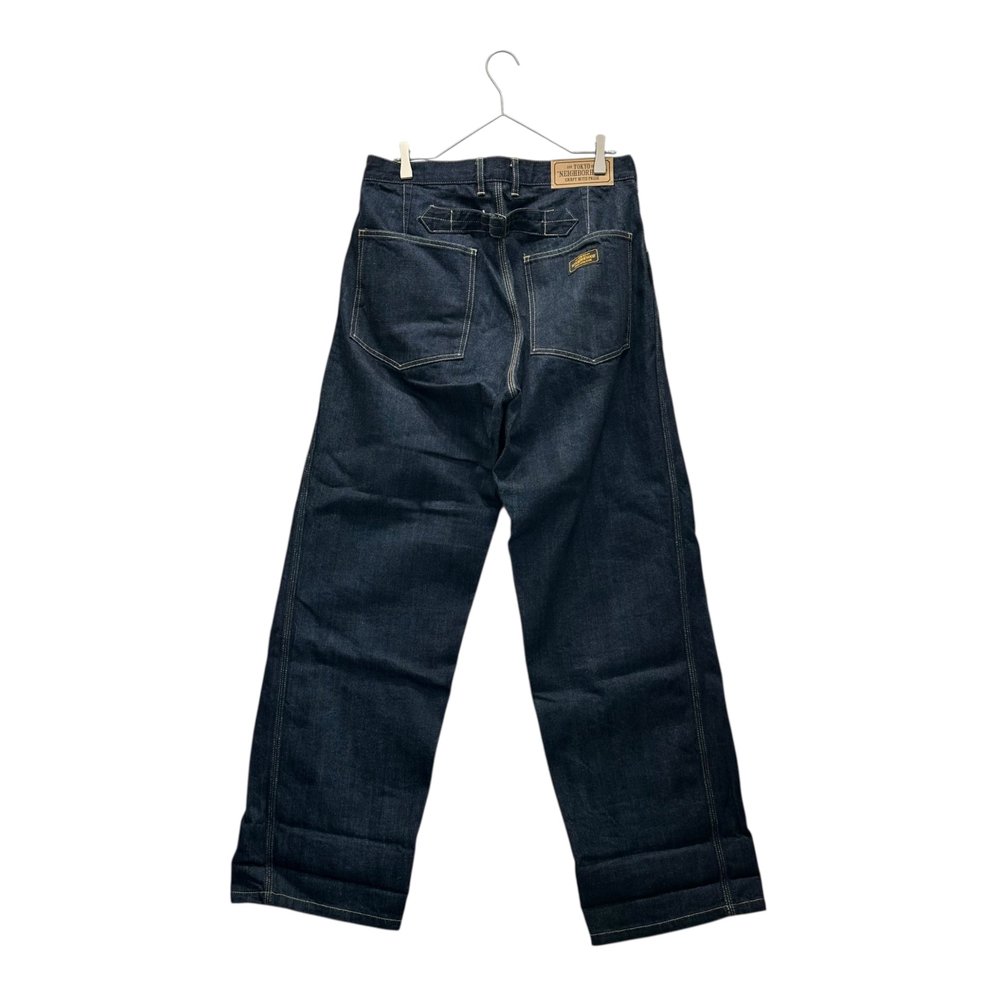 NEIGHBORHOOD(ネイバーフッド) 20SS UTILITY C-PT デニム ペインター パンツ 201XBNH-PTM16 M インディゴ ワーク シンチバック