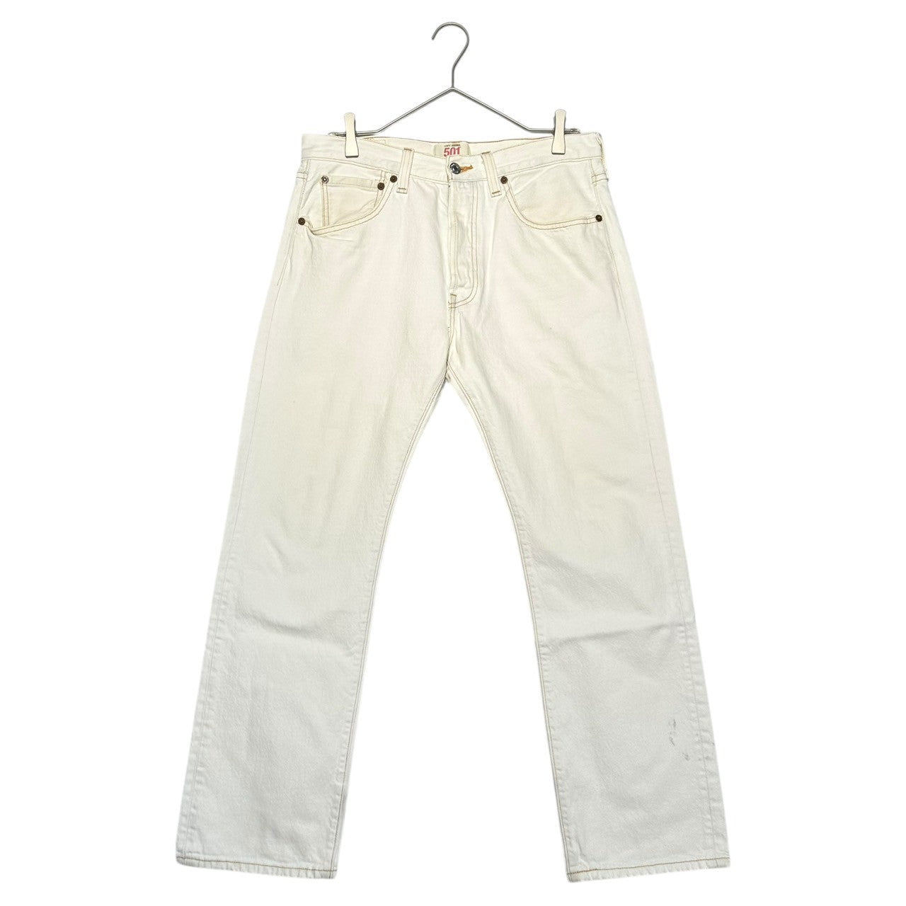 Levi's(リーバイス) old white denim pants オールド ホワイト デニム パンツ WPL423 W32 ホワイト ハイチ製