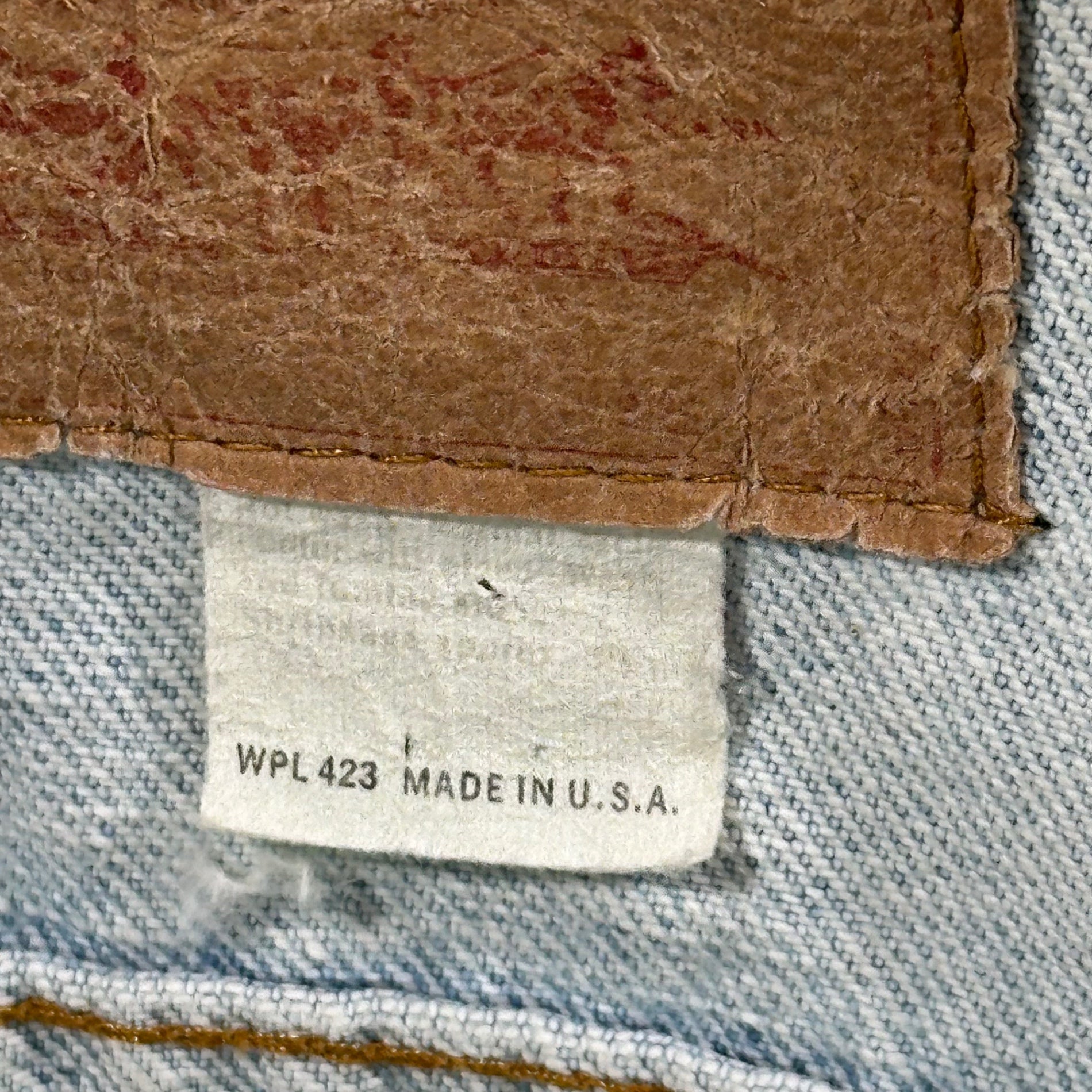 Levi's(リーバイス) 70's 70505 4th USA made Tracker Denim Jacket トラッカー デニム ジャケット (42~44程度) ライトインディゴ 70年代 ボタン裏524 small e ヴィンテージ ビッグサイズ
