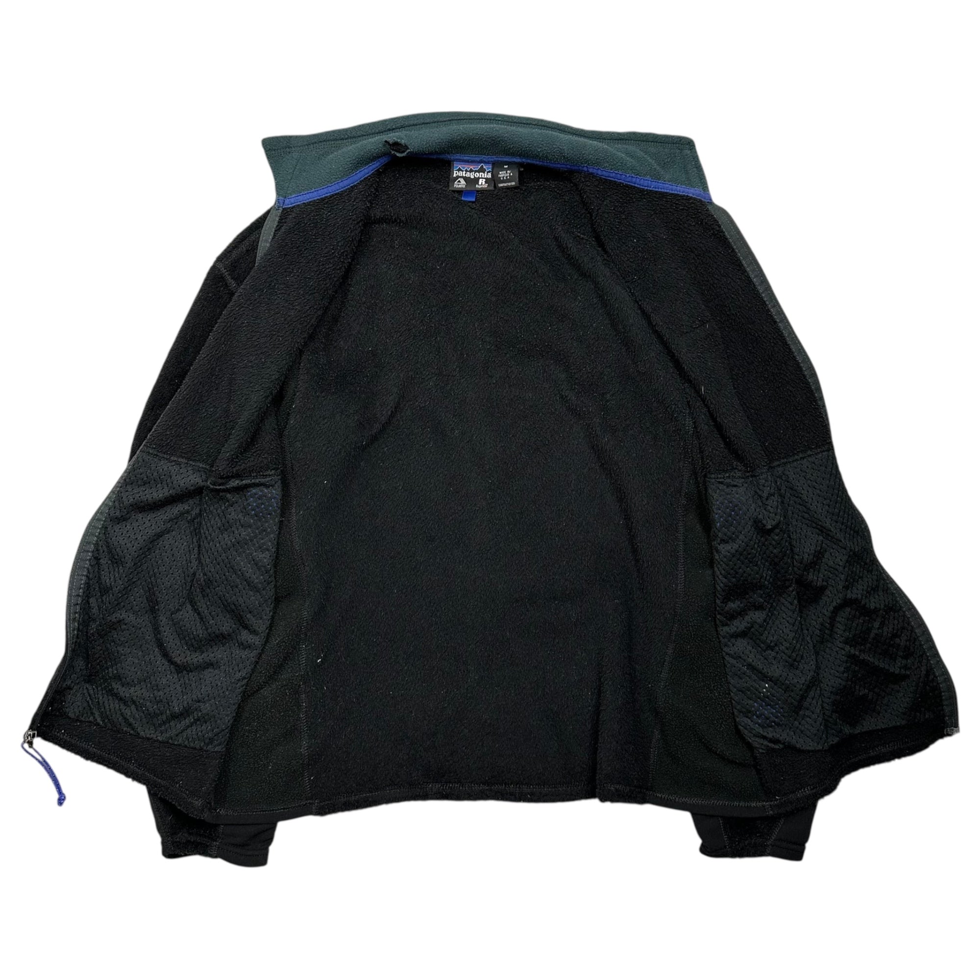 Patagonia(パタゴニア) 2000's R2 Fleece Zip-Up Jacket フリース ジップアップ ジャケット STY:25130 M ブラック 2000年製造 00's
