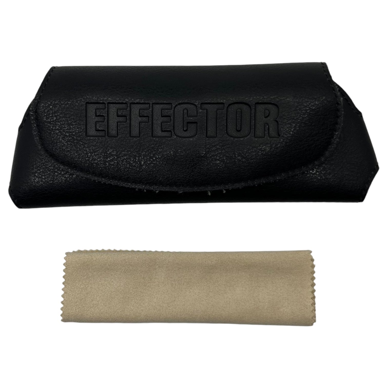 EFFECTOR(エフェクター) FUZZ(ファズ) クリアレンズサングラス ブラックフレーム 名作モデル ブラック×クリア