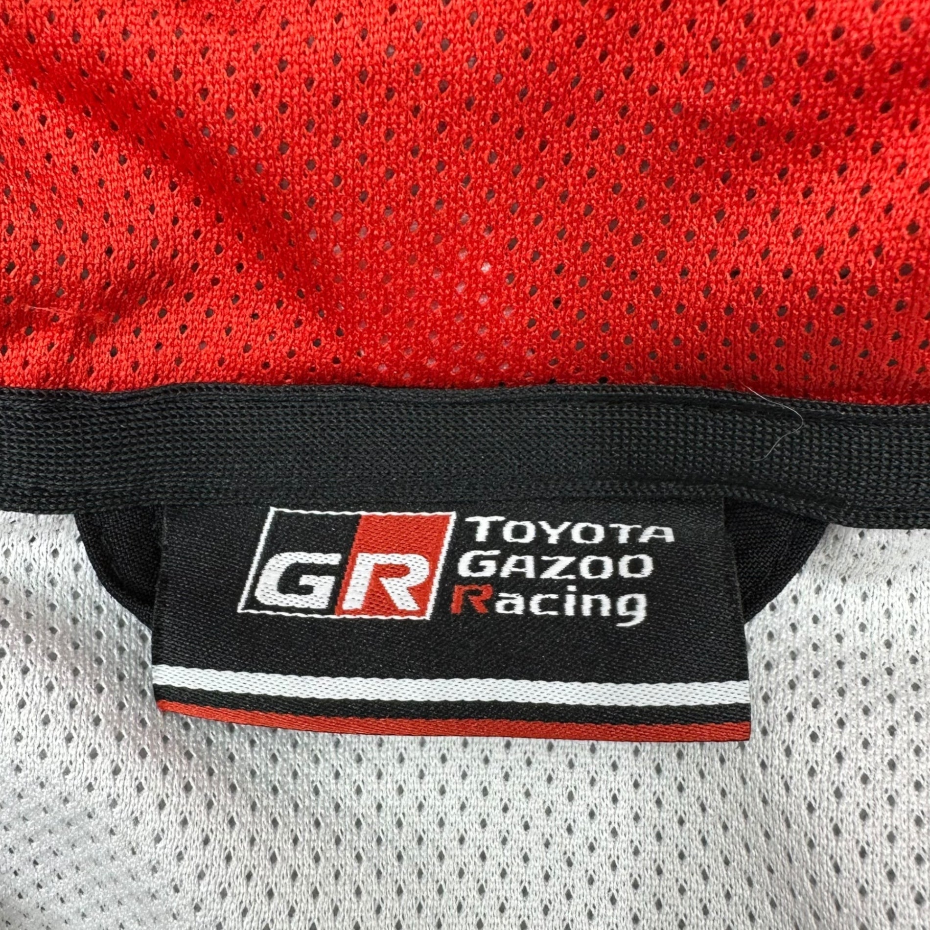 TOYOTA GAZOO Racing(トヨタガズーレーシング) Sponsored Logo Mountain Parka 協賛 ロゴ マウンテン パーカー XL ブラック×ホワイト WRC