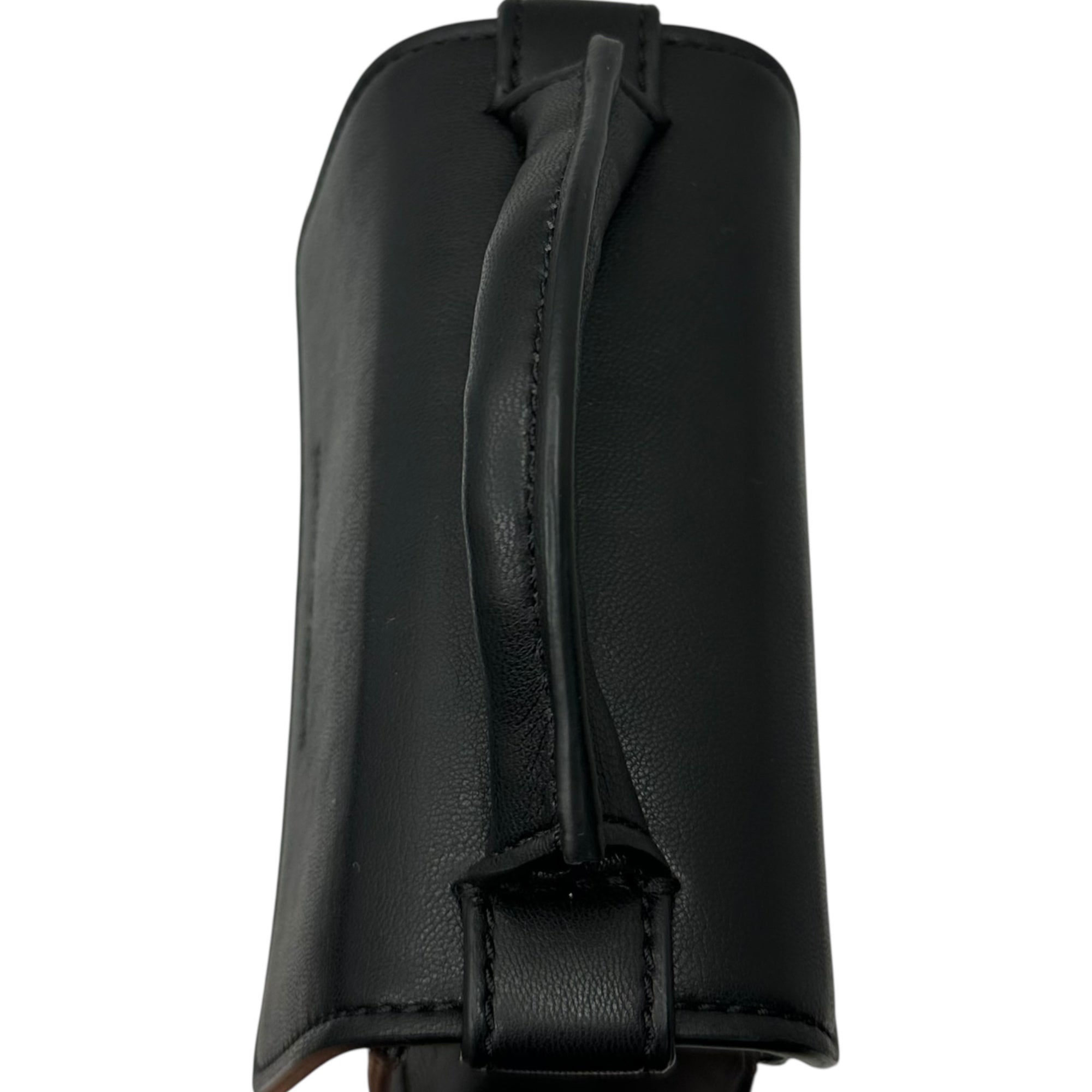 EMPORIO ARMANI(エンポリオアルマーニ) 2-way quilted shoulder pouch 2WAY キルティング ショルダー ポーチ バッグ ブラック イタリア製
