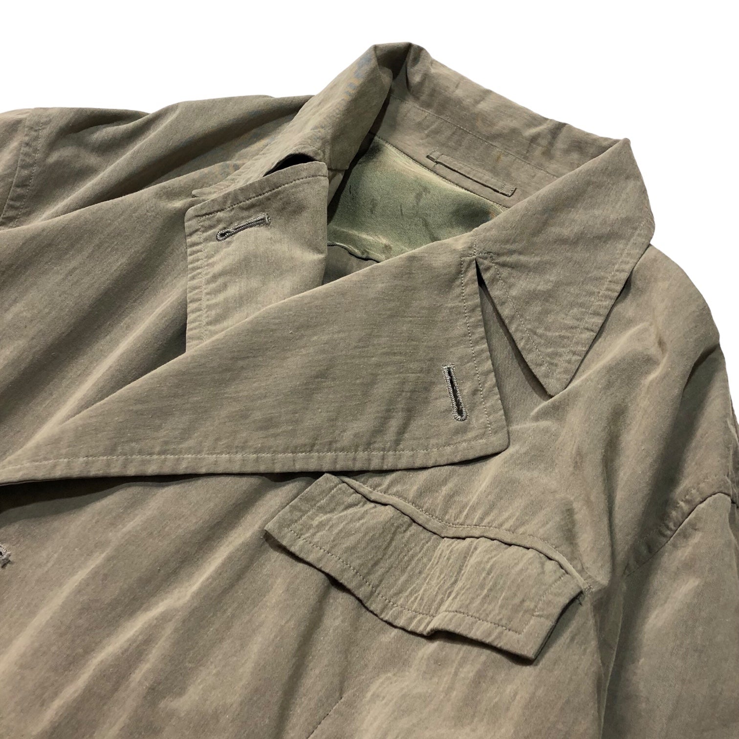 Y's for men(ワイズフォーメン) 90's short trench coat ショート丈 トレンチ コート ジャケット LW-C05-004 M ベージュ 90年代