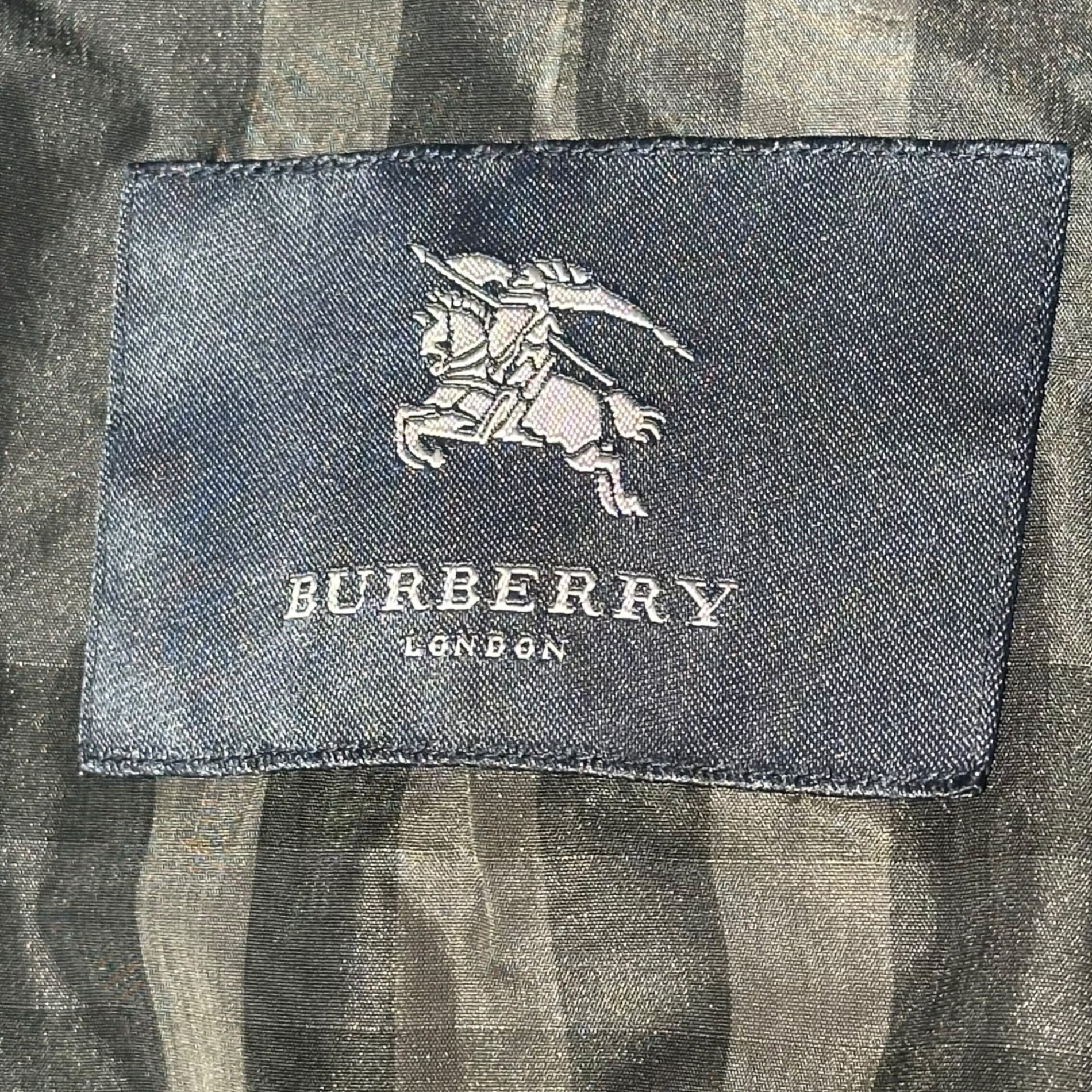 BURBERRY LONDON(バーバリーロンドン) Nylon Military Sampling Jacket Coat ナイロン ミリタリーサンプリング ジャケット コート A1A18-701-09 M ブラック