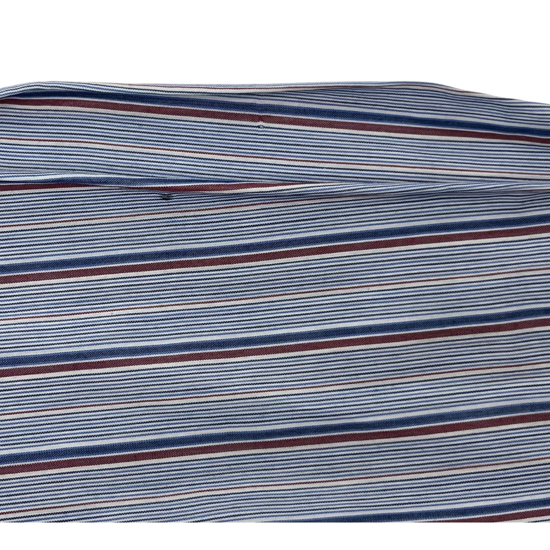 COMME des GARCONS HOMME(コムデギャルソンオム) 80's BIG HOMME Small collar BD striped shirt デカオム スモール カラー ボタンダウン ストライプ シャツ 表記無し(M~L程度) スカイブルー 80年代 ヴィンテージ アーカイブ