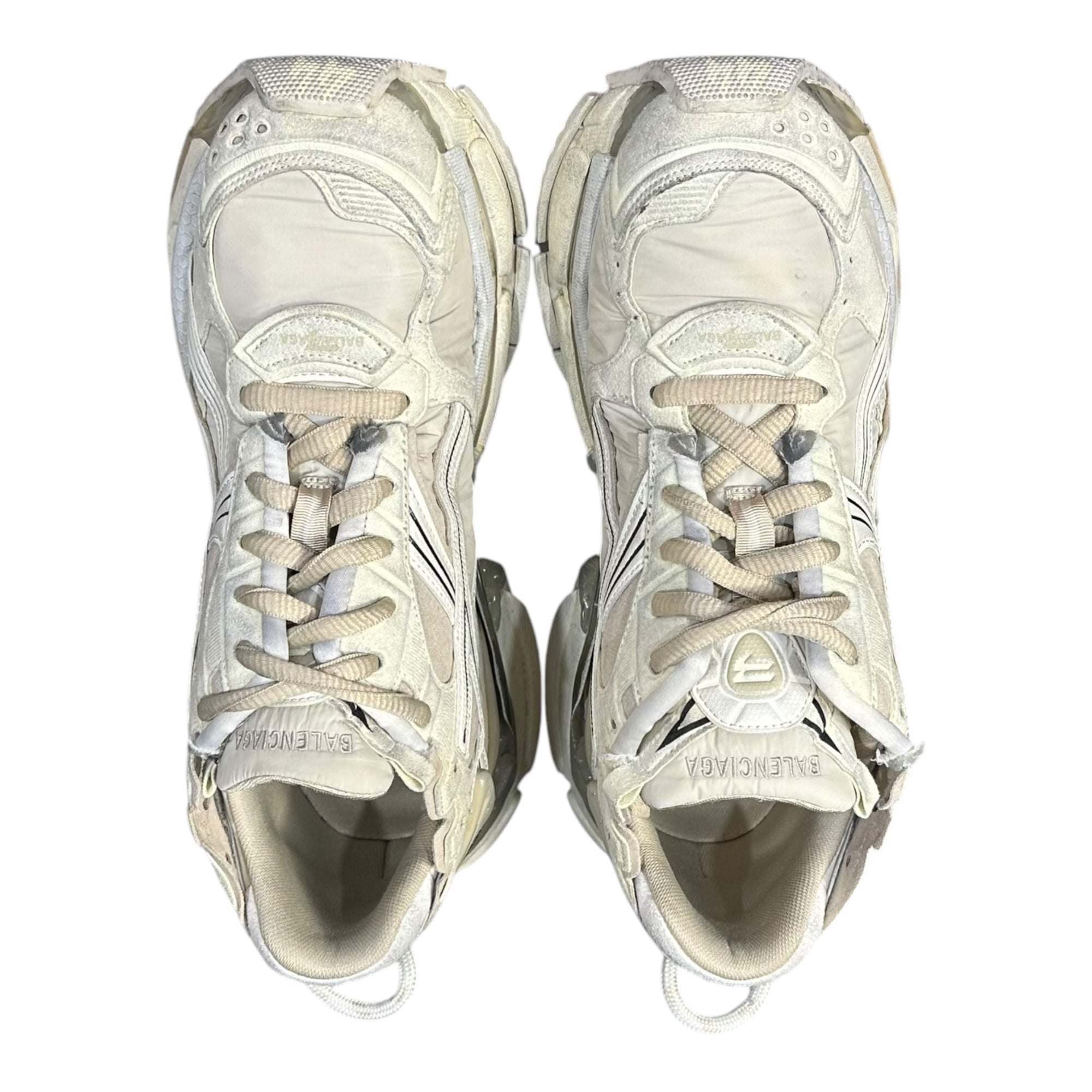 BALENCIAGA(バレンシアガ) Runner ランナー ユーズド加工 772774 29cm ベージュ スニーカー