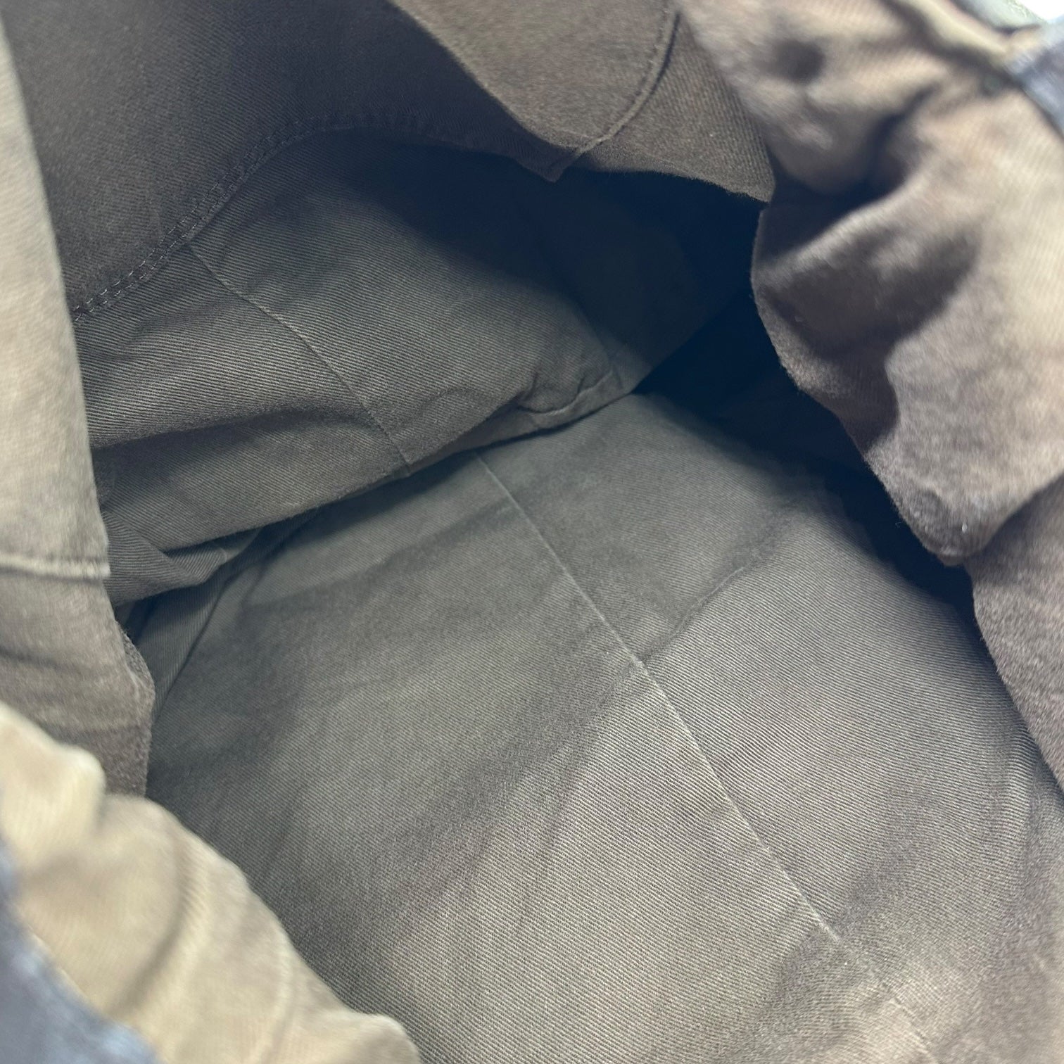 Y's(ワイズ) Wool leather Egg Bag ウール レザー エッグ バッグ オリーブ ハンド トート