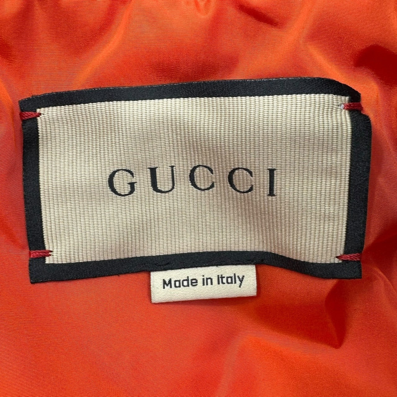 GUCCI(グッチ) Cruise 2024/25 collection MA-1 Flared Padded Coat フレア パテッド ロング コート 771448 40(L程度)メンズ着用可能 ブラック オーバーサイズ コレクションアイテム