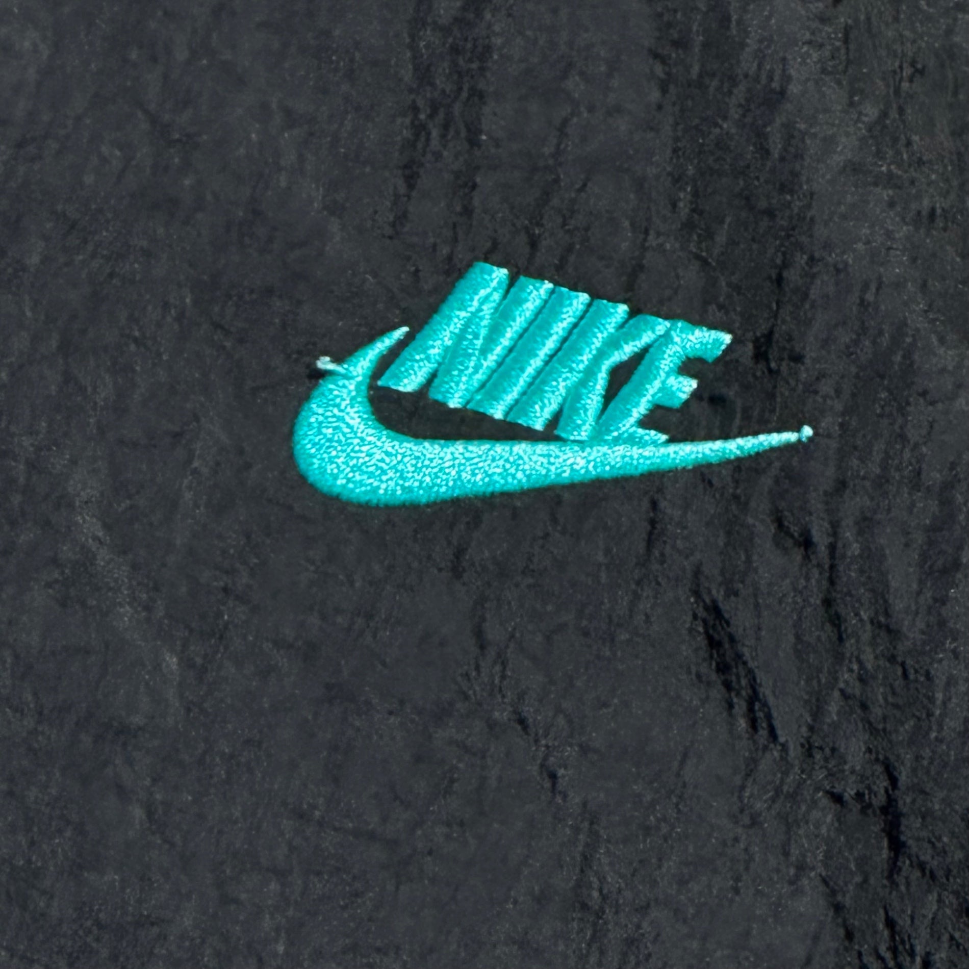 NIKE(ナイキ) AS M NSW VW SWSH FULL ZIP JKT リバーシブル ビッグ スウッシュ ボア ナイロン ジャケット BQ6546-301 M ブラック×ミントグリーン