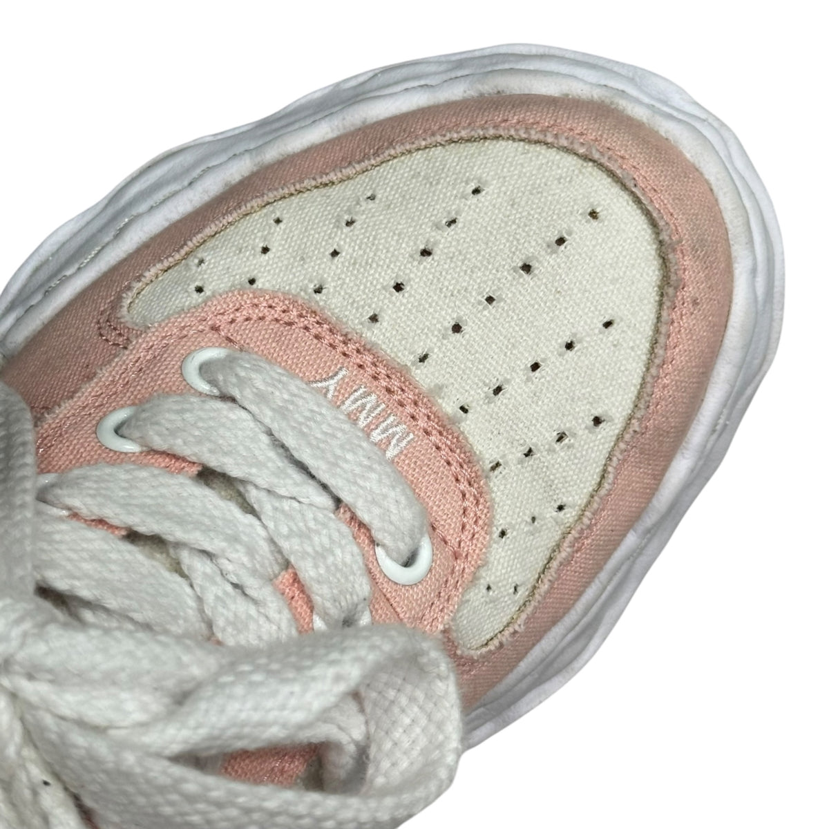 Maison MIHARA YASUHIRO(メゾンミハラヤスヒロ) WAYNE OG Sole Canvas Low-top Sneaker ウェイン ローカット スニーカー A10FW720 44(28cm程度) ピンク×ホウィト