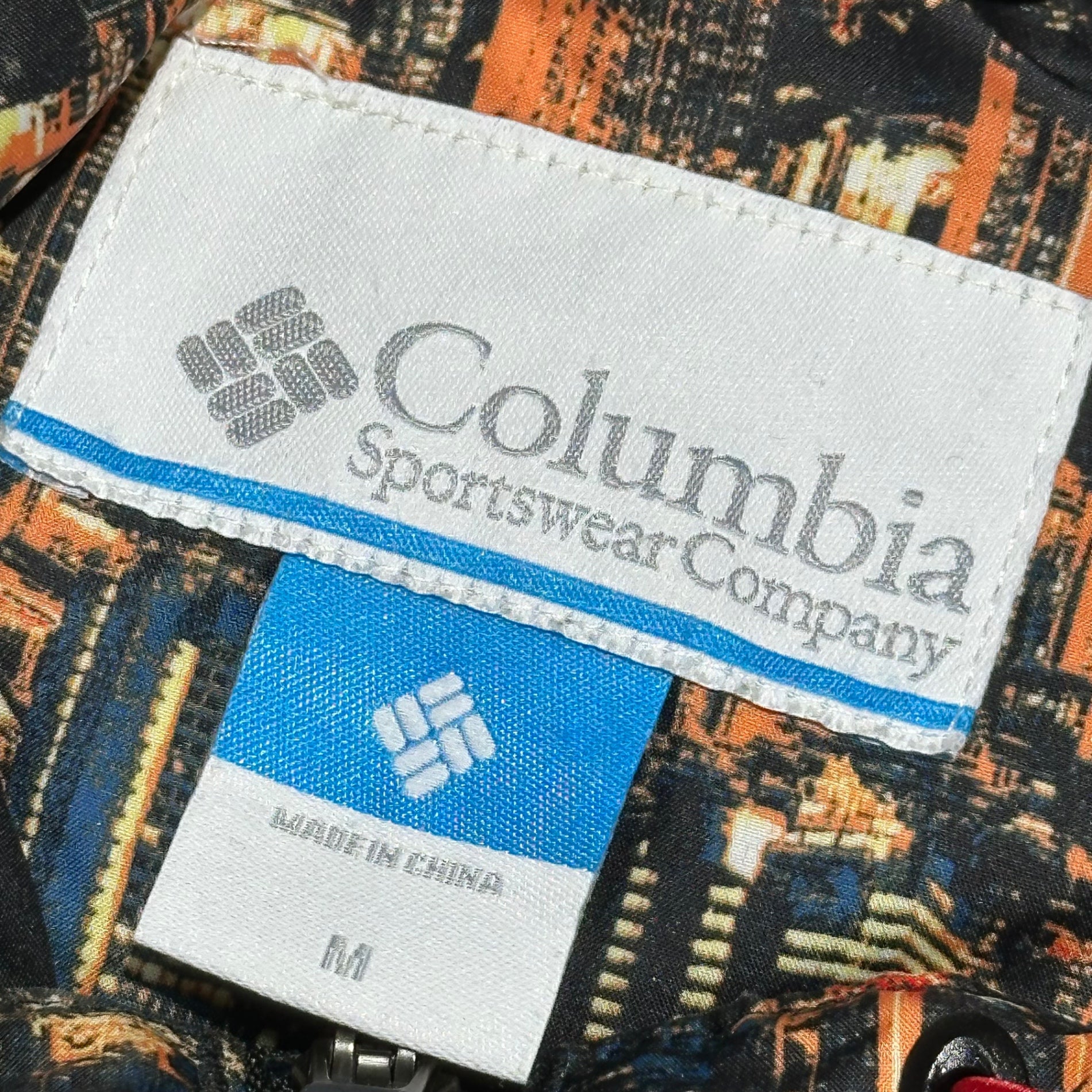 Columbia×Kinetics(コロンビア×キネティクス) 16SS ”Night Scene” Pliny Peak Jacket & Pliny Peak Short プリニーピークジャケット プリニーピークショーツ PM3681 M ブラック×マルチ マウンテンパーカー ショーツ 夜景 セットアップ 上下