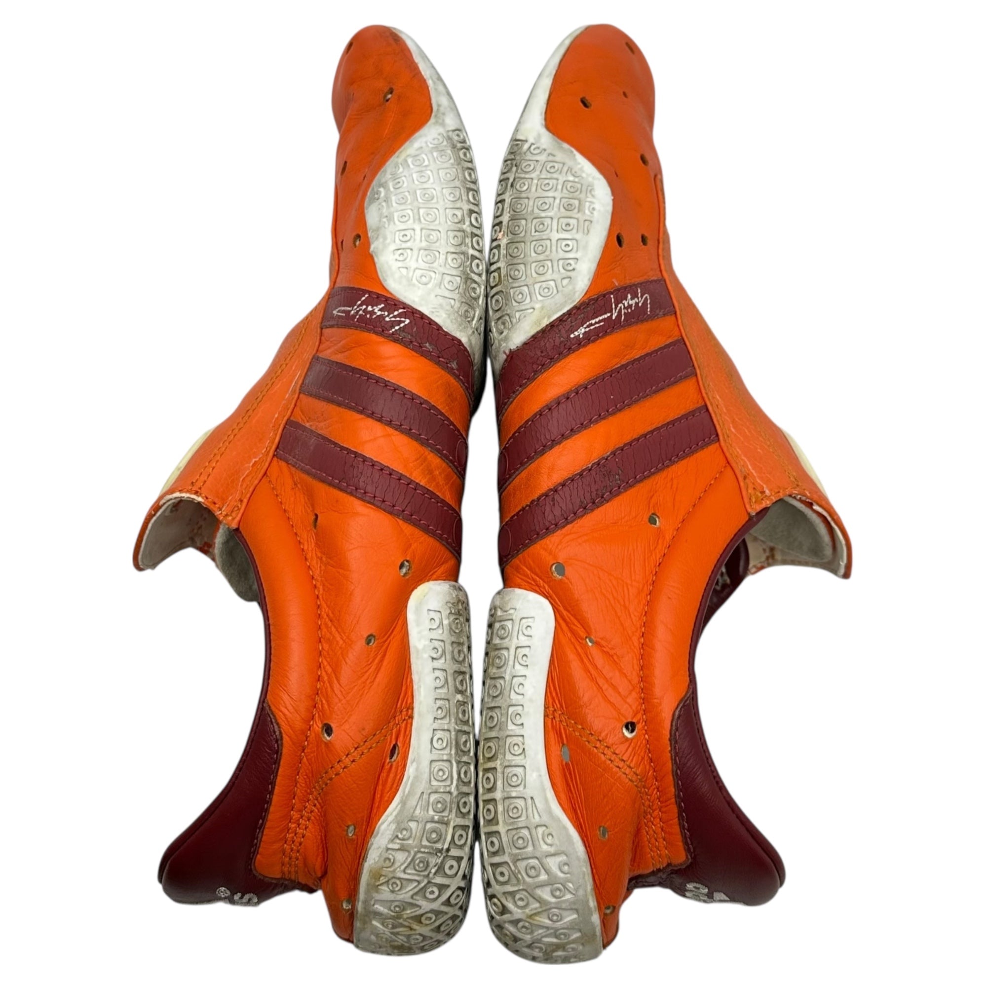 YOHJI YAMAMOTO×adidas(ヨウジヤマモト×アディダス) 02SS MEI YOHJI FG ローカットスニーカー 145860 FE-E06-815-1 28.5cm オレンジ Y-3 稀少品 コレクターズアイテム