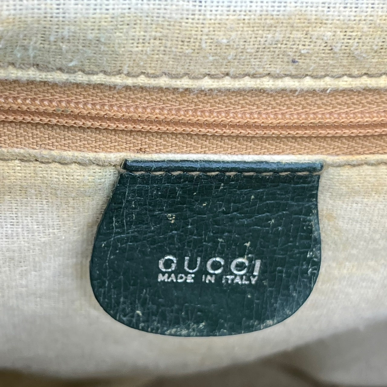 GUCCI(グッチ) 2wayレザーショルダーバッグ 000・2058・0307・5 グリーン OLD GUCCI
