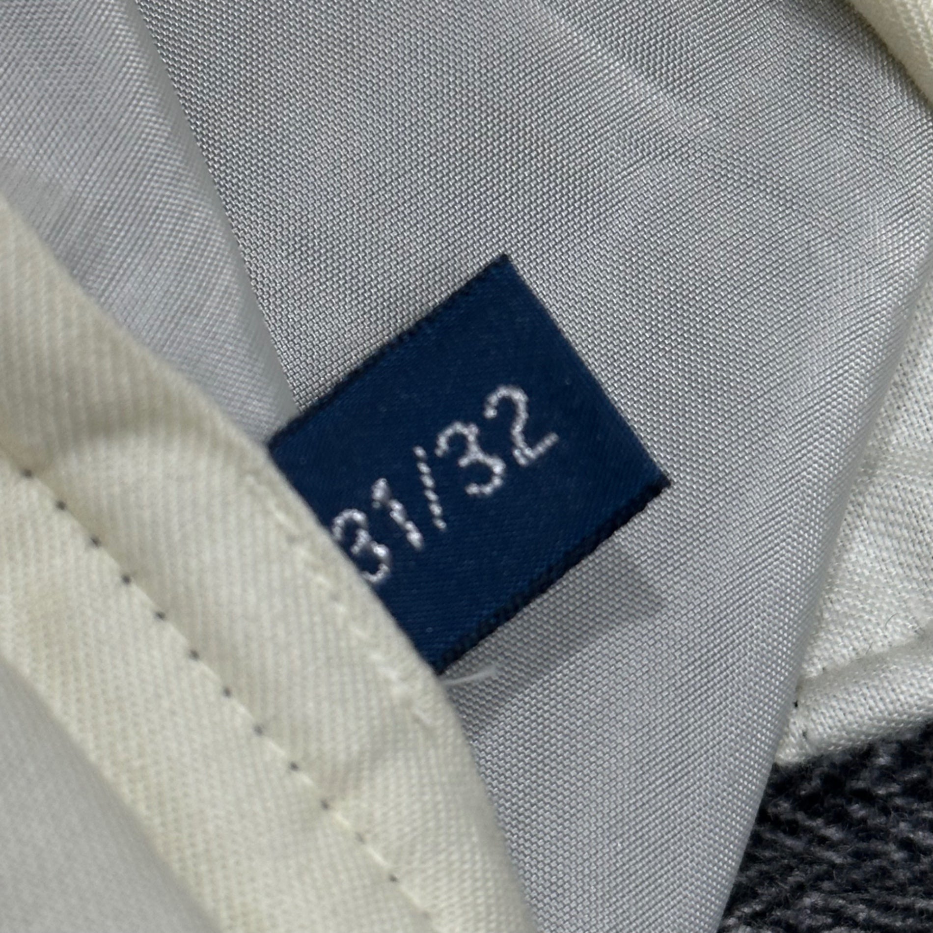 POLO RALPH LAUREN(ポロラルフローレン) 1990's Herringbone Tweed Trousers ヘリンボーン ツイード トラウザー 31/32 グレー 90年代 ヴィンテージ