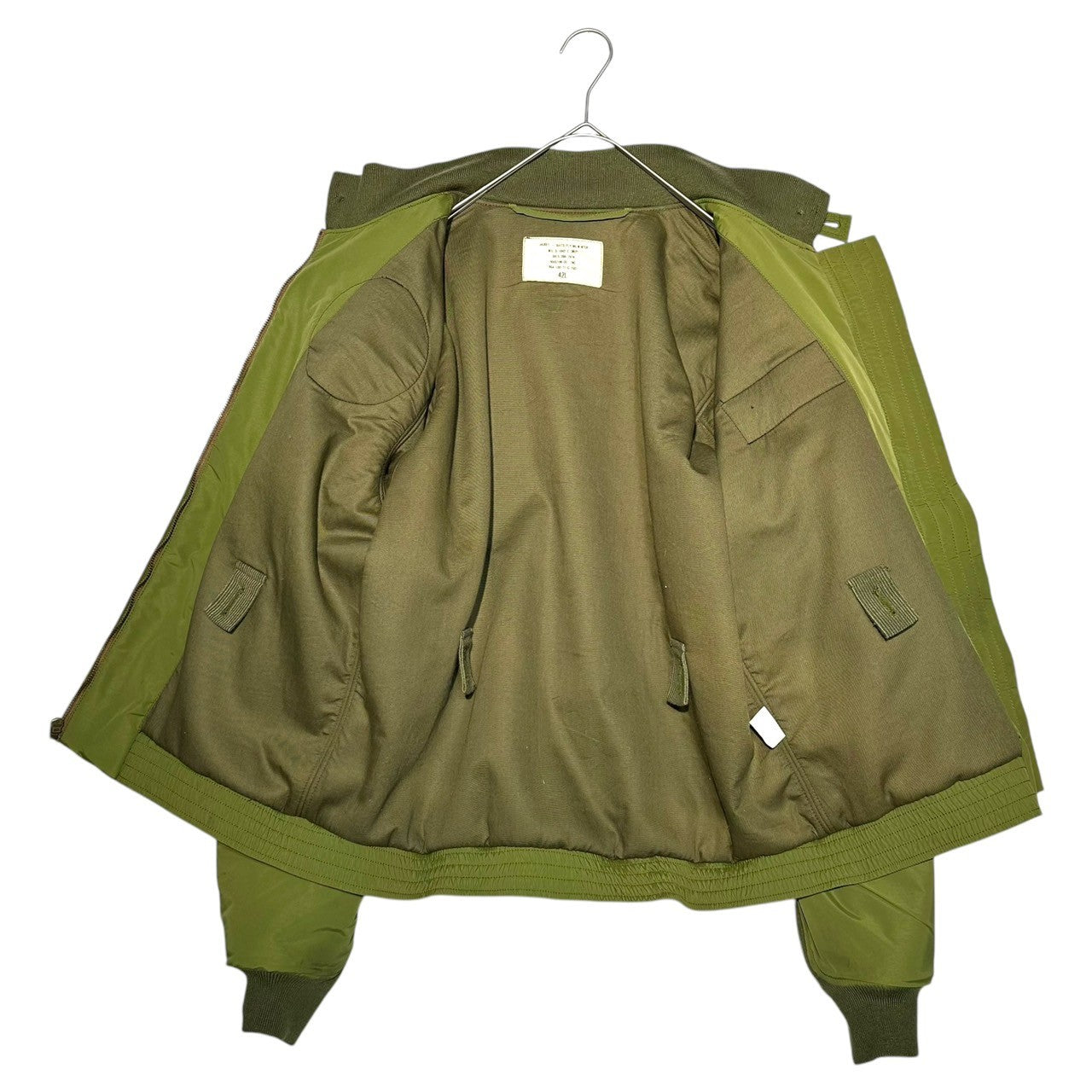 HOUSTON(ヒューストン) G-8 FLIGHT JACKET 2nd フライト ジャケット 55090 42(L) オリーブ ゴンズ ミリタリー