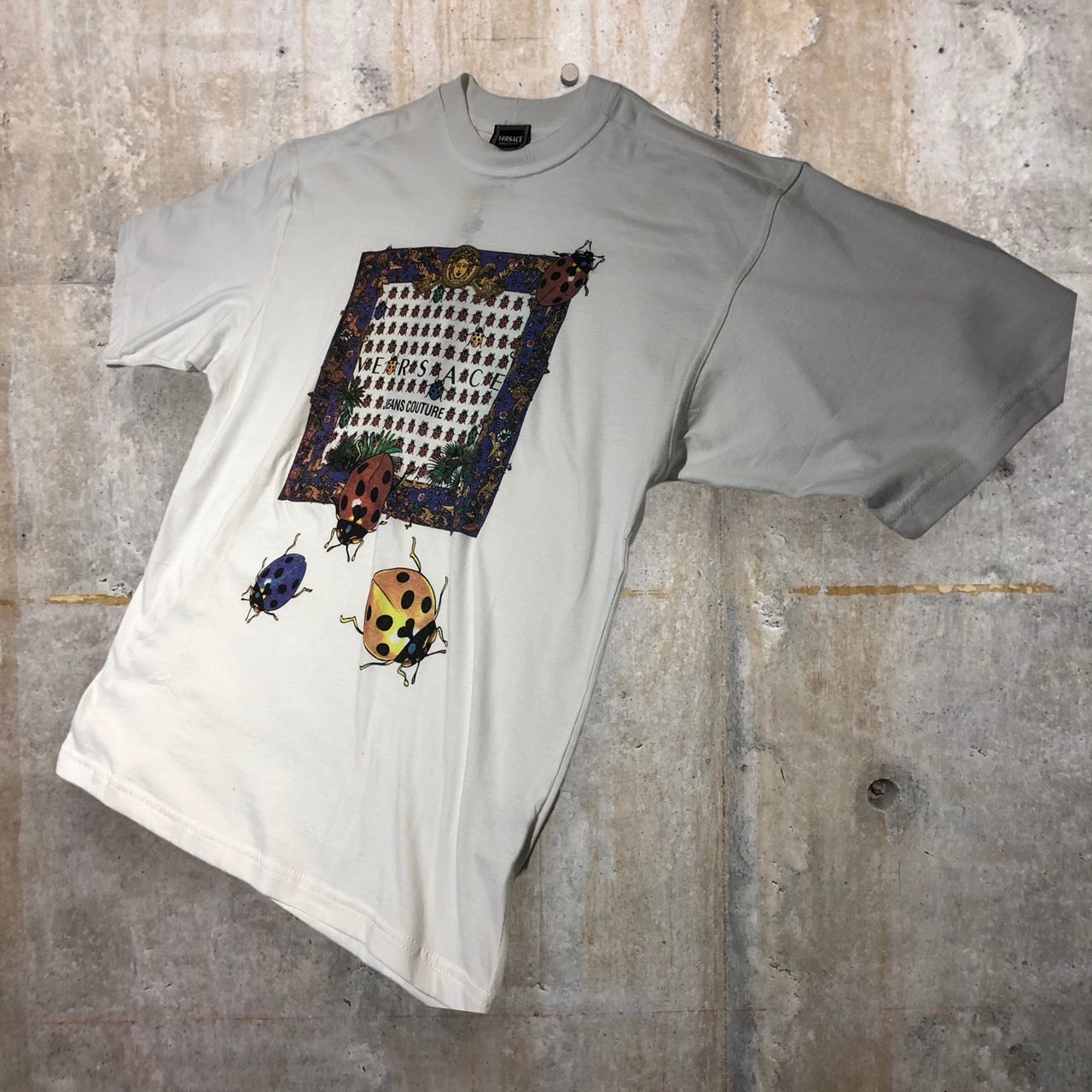 VERSACE(ヴェルサーチ) メデューサロゴTシャツ S ホワイト