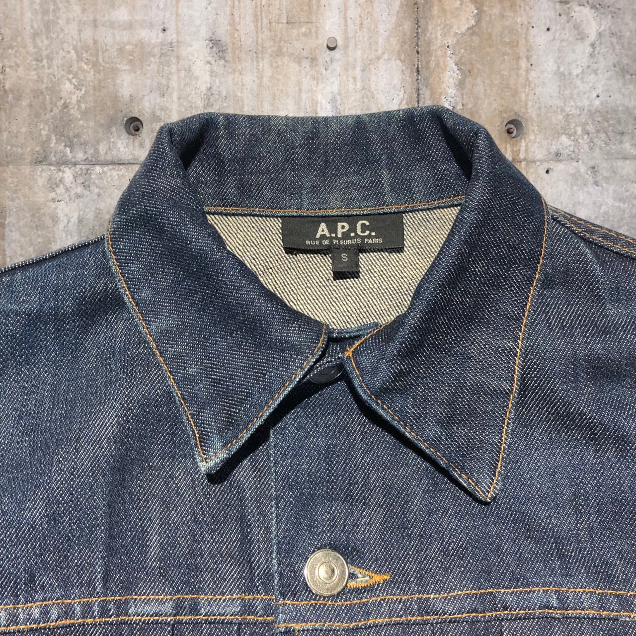 A.P.C.(アーペーセー) 02'sフラップポケットデニム S ブルー