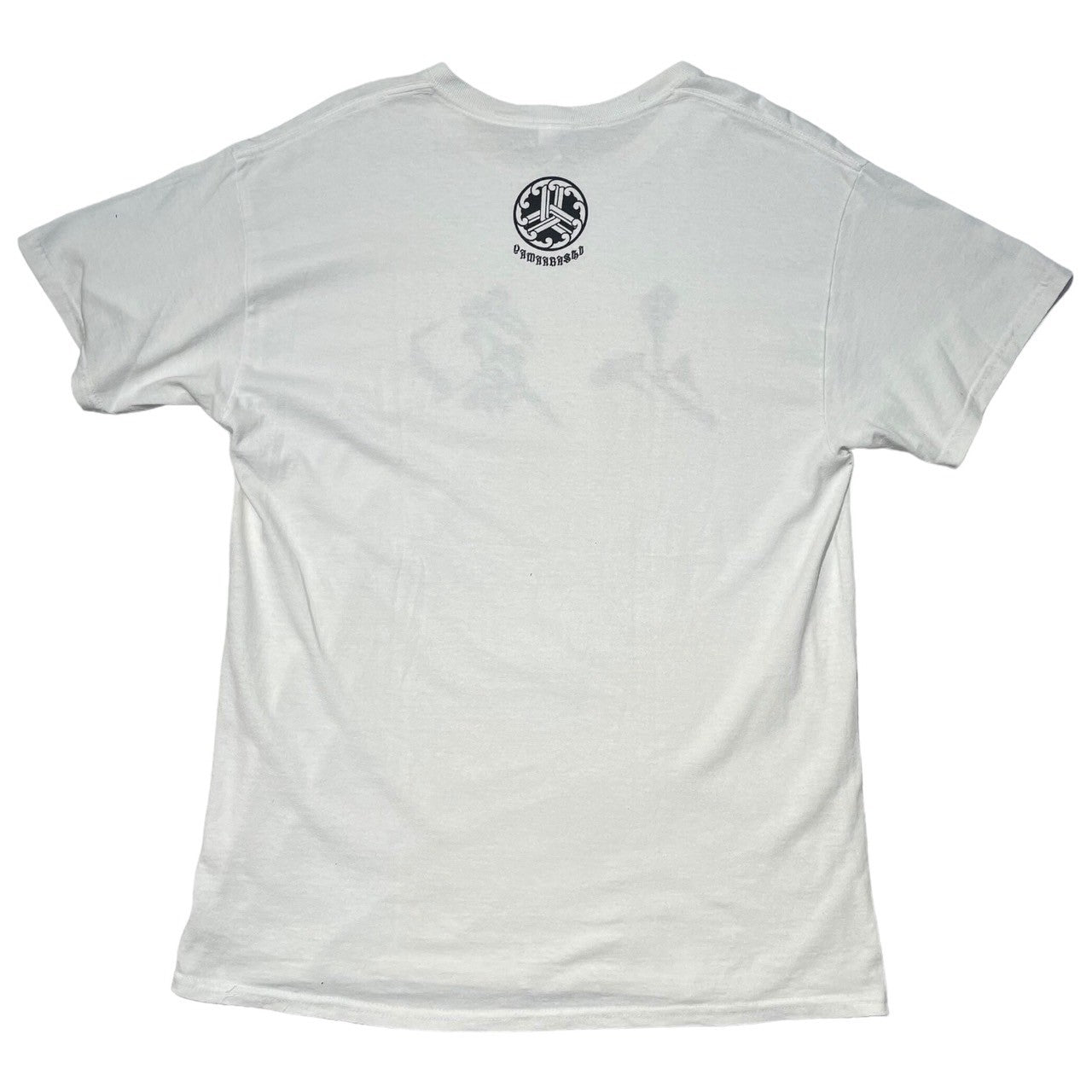 VINTAGE(ヴィンテージ) 90's YAMAARASHI T-SHIRT 90年代 山嵐 Tシャツ L ホワイト×ブラック 山嵐公式Tee 稀少