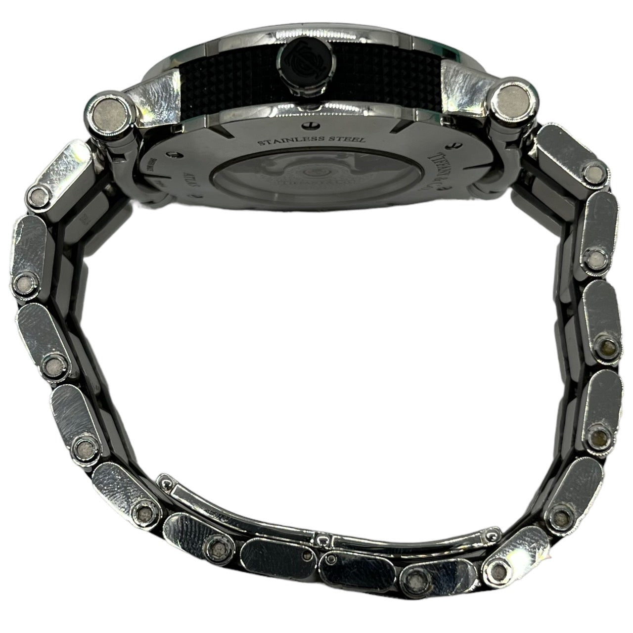 TIFFANY & CO.(ティファニー) アトラス ジェント/アナログ腕時計/自動巻き Z1000.70.12A.10A00A 文字盤:ブラック 箱/ギャランティー/領収書付き