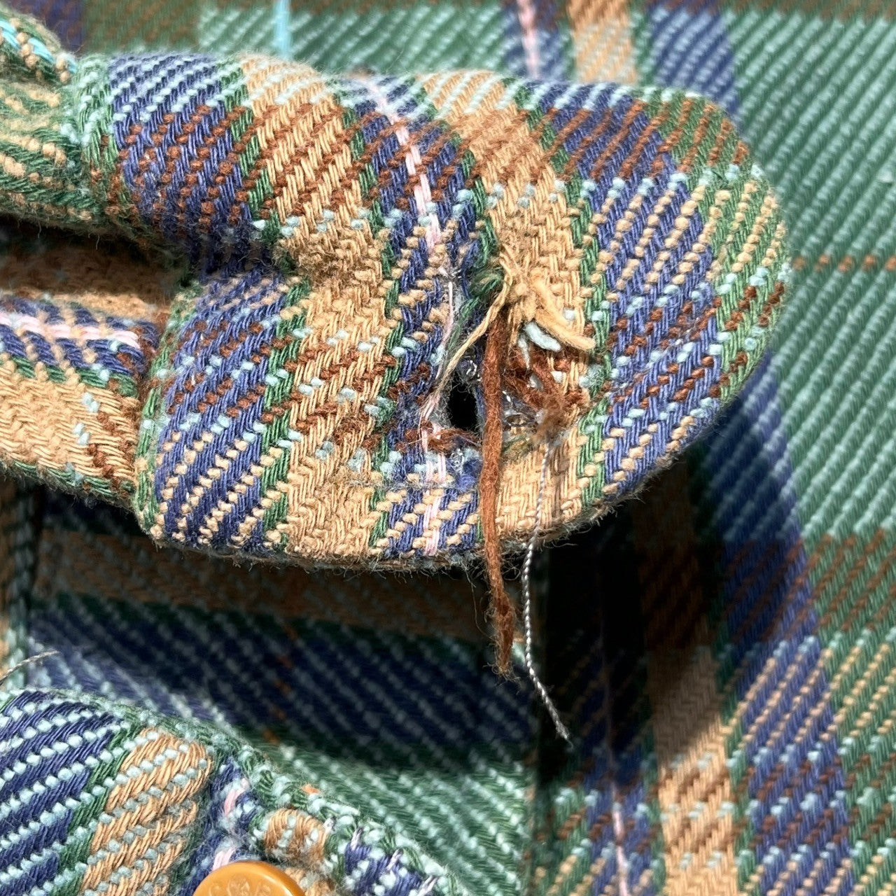 BIGMAC(ビッグマック) 80's heavy cotton check shirt ヘヴィーコットンチェックシャツ 80年代 L グリーン