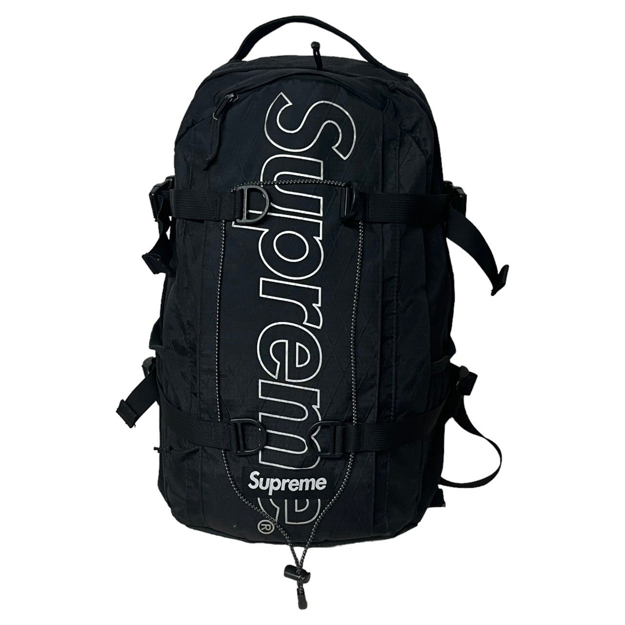 SUPREME(シュプリーム) 18FW Backpack "Black" ロゴ パックパック ブラック 18AW リュック バッグ デイパック