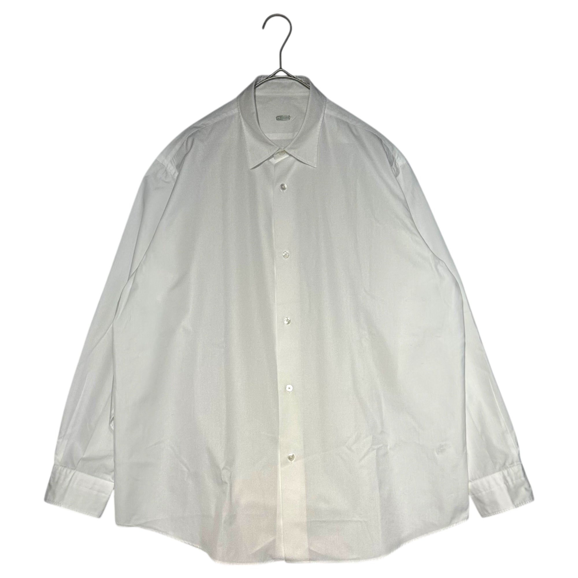 A.PRESSE(アプレッセ) Regular Collar Shirt レギュラーカラー シャツ 長袖 AP-2001 2(M) ホワイト 参考定価52,800円(税込)