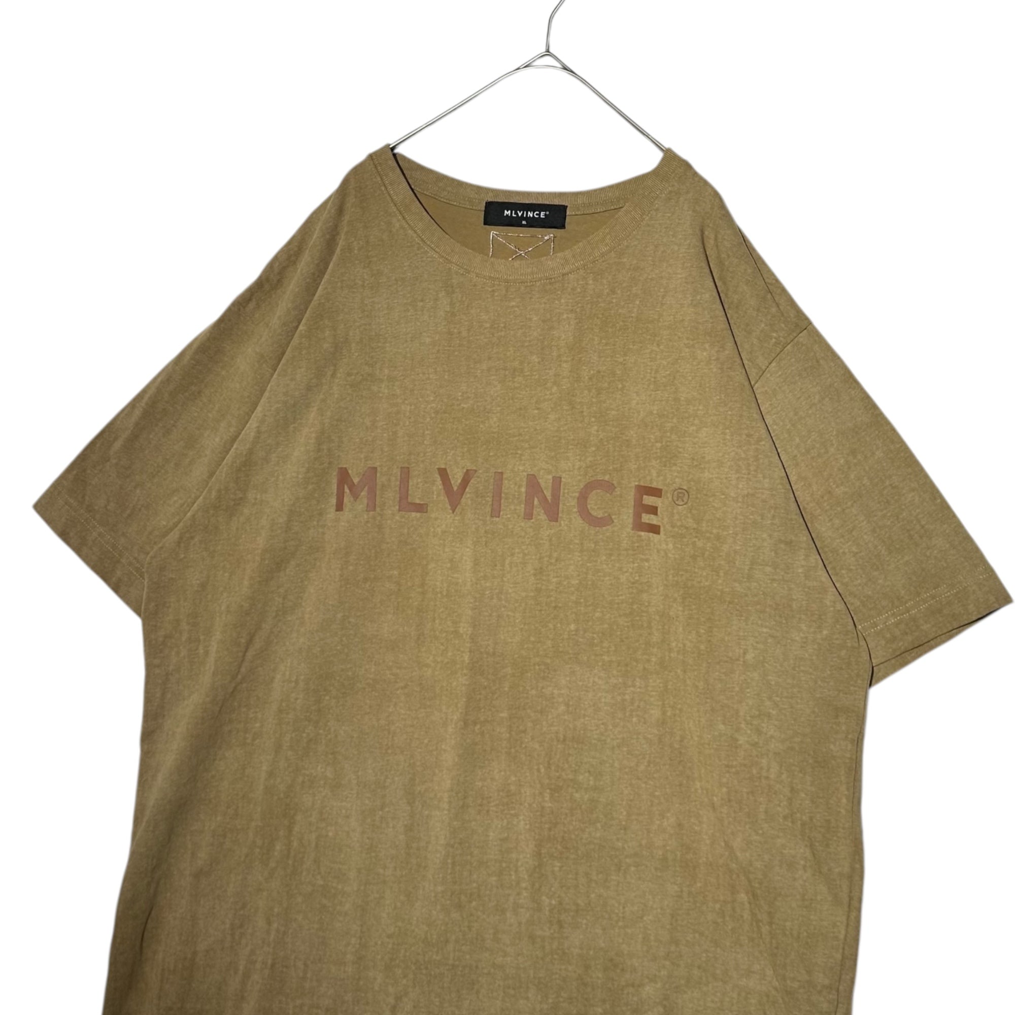MLVINCE(メルヴィンス) 24SS big logo s/s tee ビッグ ロゴ 半袖 Tシャツ MV24SS05-BLT27KH XL ブラウン