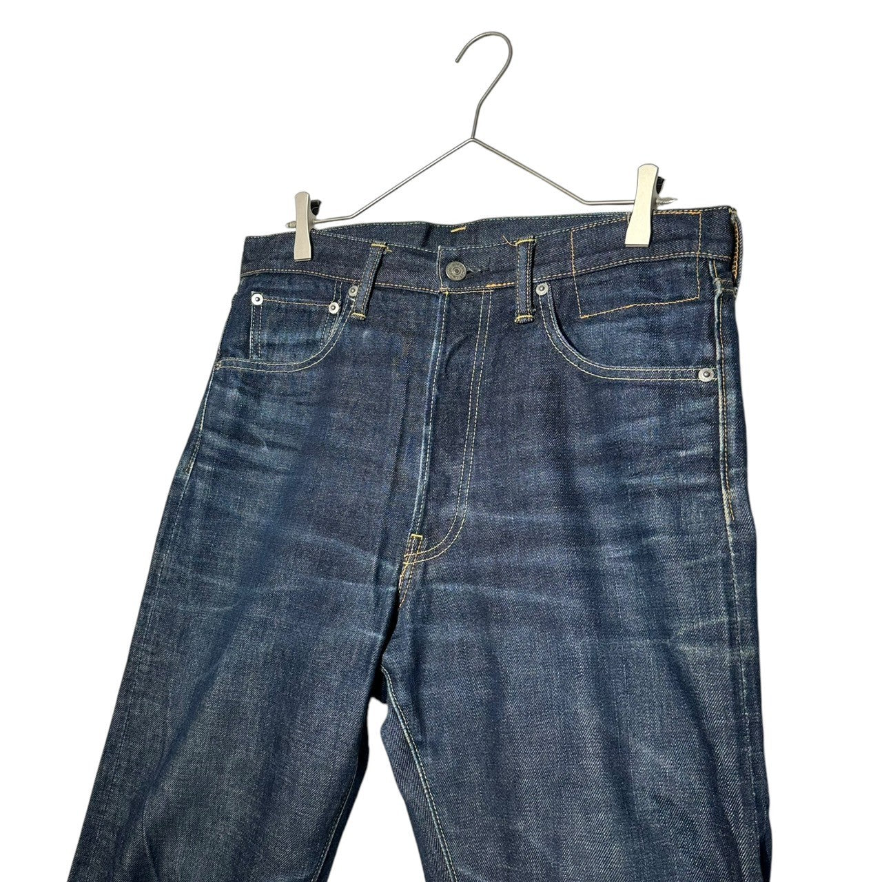 VISVIM(ビズビム/ヴィズヴィム) SOCIAL SCULPTURE 01 UNWASHED DENIM PANTS ソーシャル スカルプチャー ウォッシュド デニム パンツ 0112205005001 W34 × L32 インディゴ