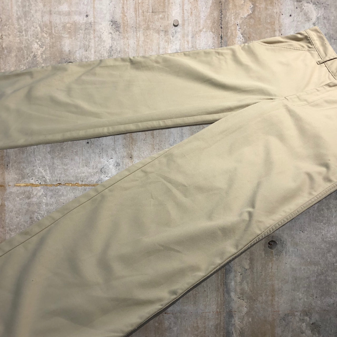 COMME des GARCONS HOMME PLUS(コムデギャルソンオムプリュス) 90'sストレートチノトラウザー PP-1006 L ベージュ AD1997