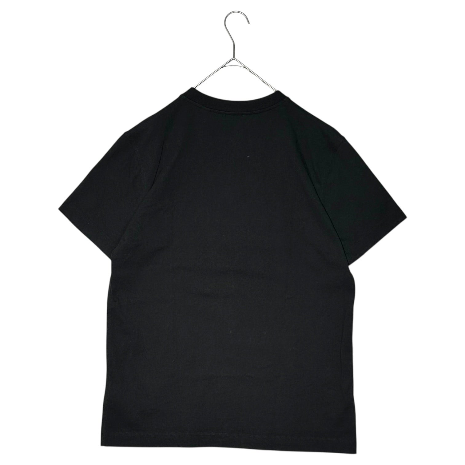 BURBERRY(バーバリー) Check Label Cotton S/S T-shirt チェック ラベル コットン 半袖 Tシャツ L ブラック
