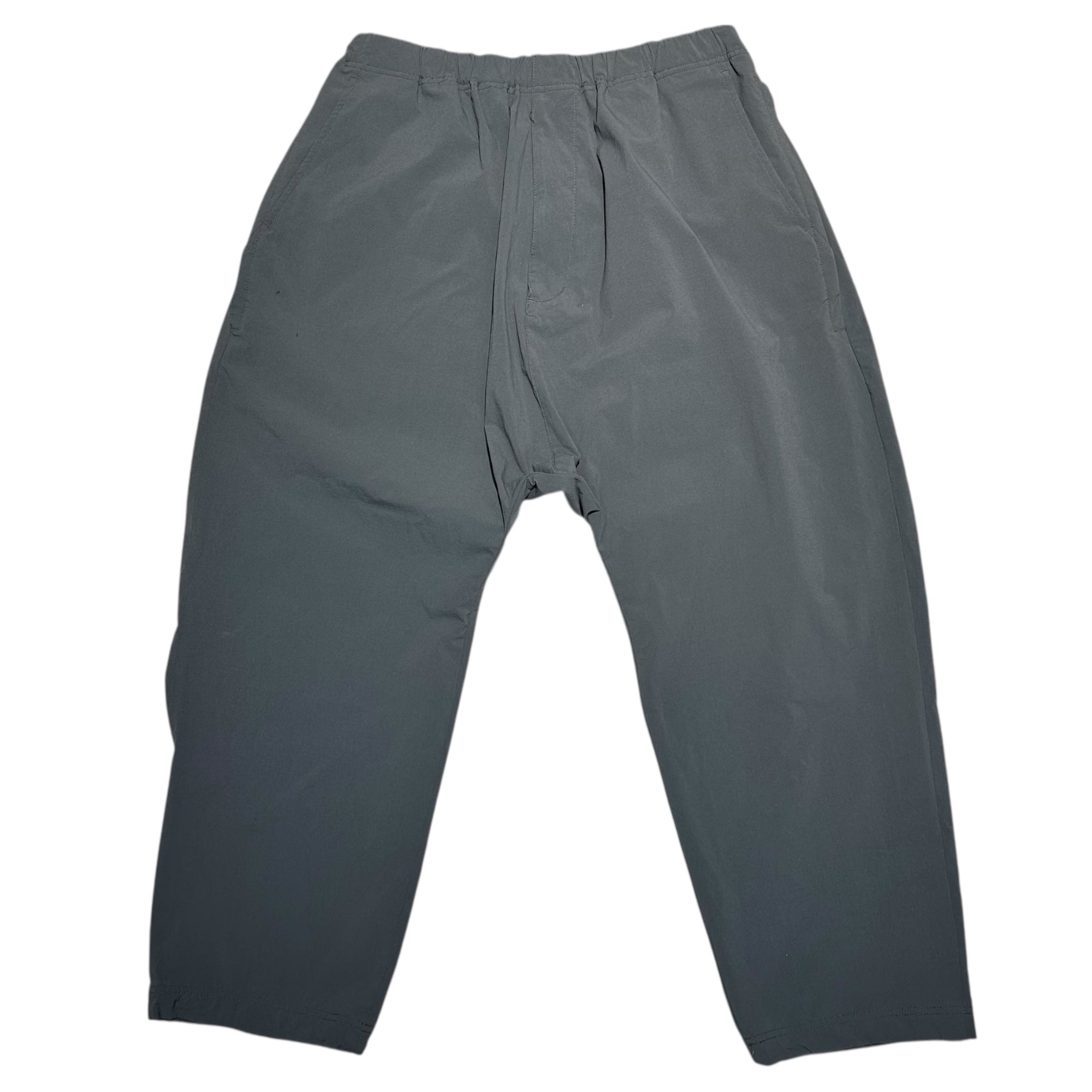 SSZ(エスエスズィー) 23AW Multiple pocket gimmick nylon sarouel pants マルチポケット ギミック ナイロン サルエル パンツ 11-24-1223-139 S チャコールグレー