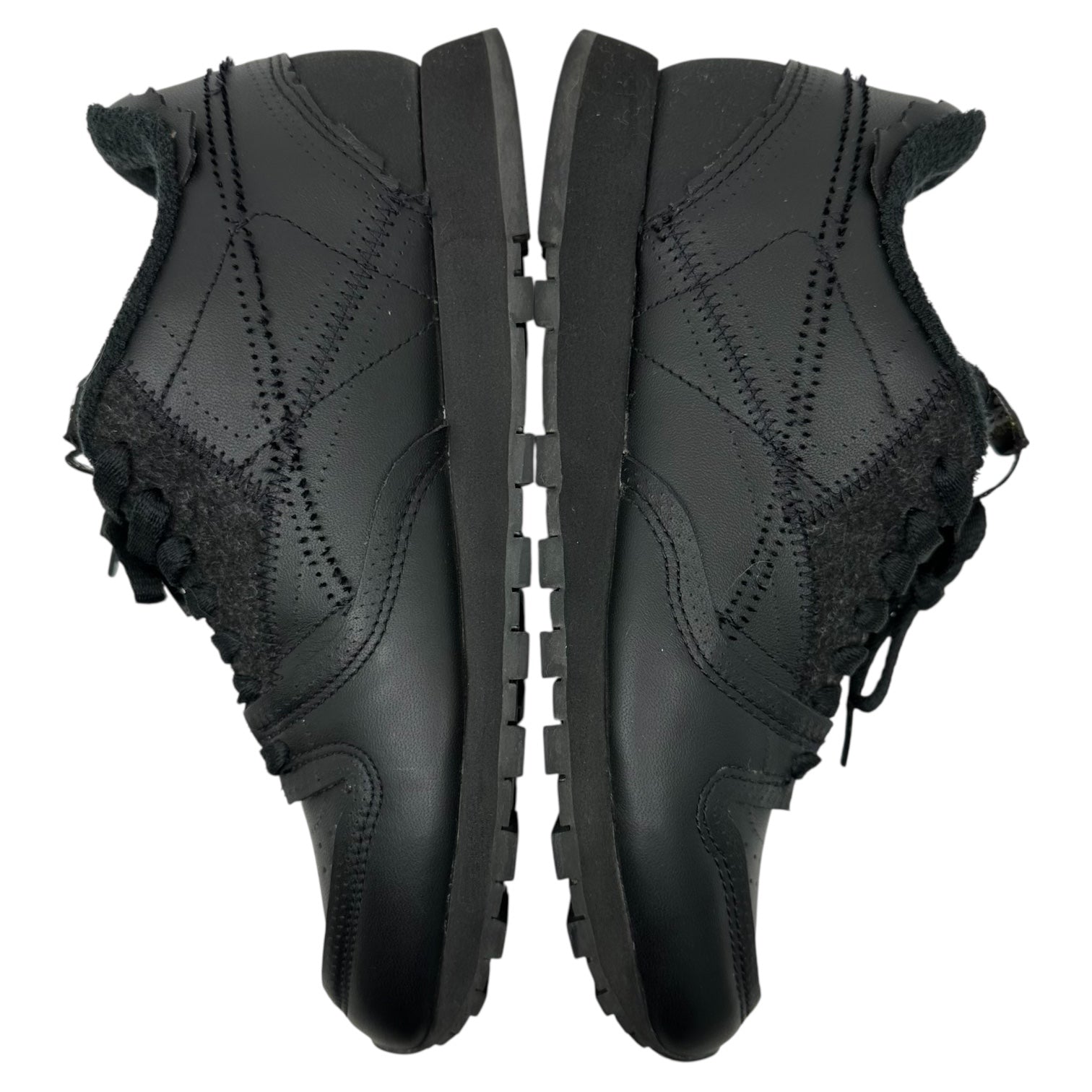 MAISON MARGIELA×Reebok(メゾンマルジェラ×リーボック) Project 0 CL Memory Of "Black" プロジェクト 0 クラシック メモリー オブ GW5014 24cm ブラック コラボ スニーカー