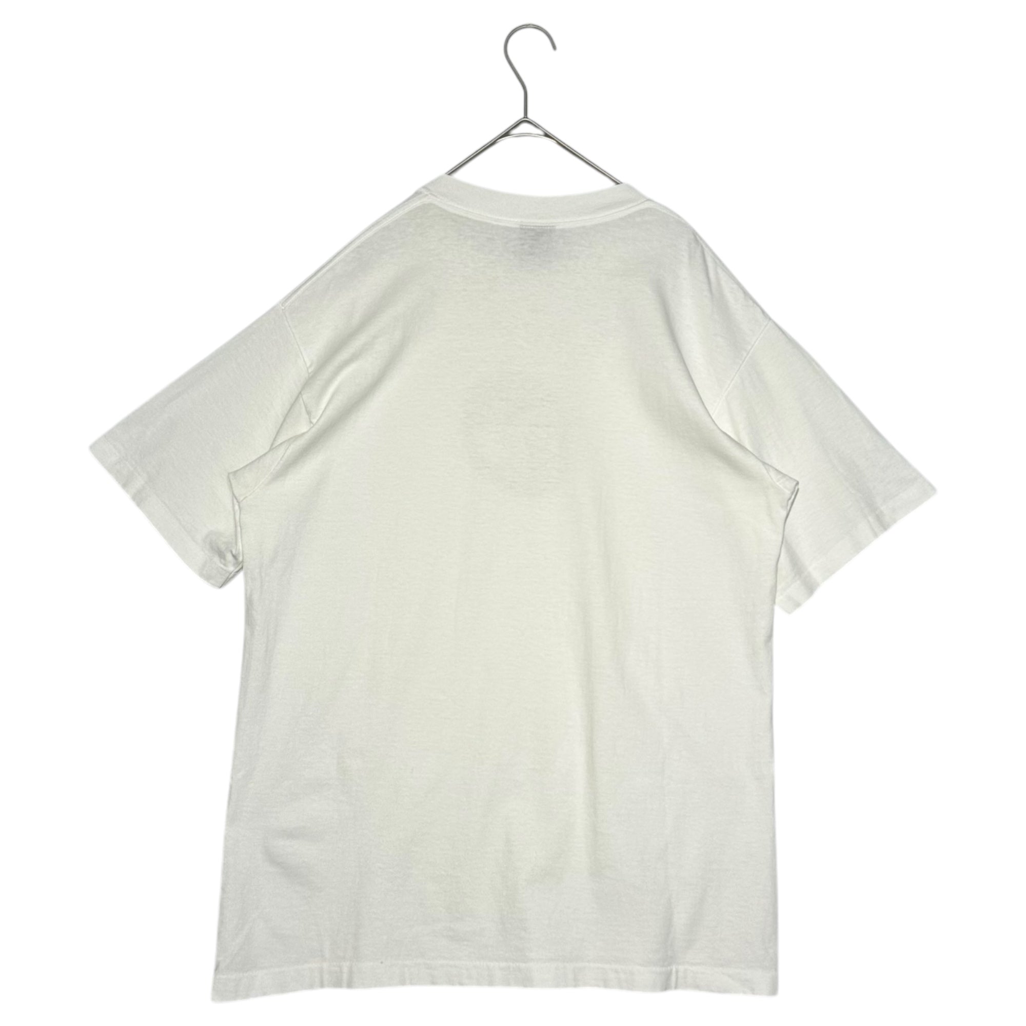 STUSSY(ステューシー) 90's USA made Bin lid logo graphic T-shirt ビン ふた ロゴ グラフィック Tシャツ L ホワイト 90年代 USA製 ヴィンテージ OLD